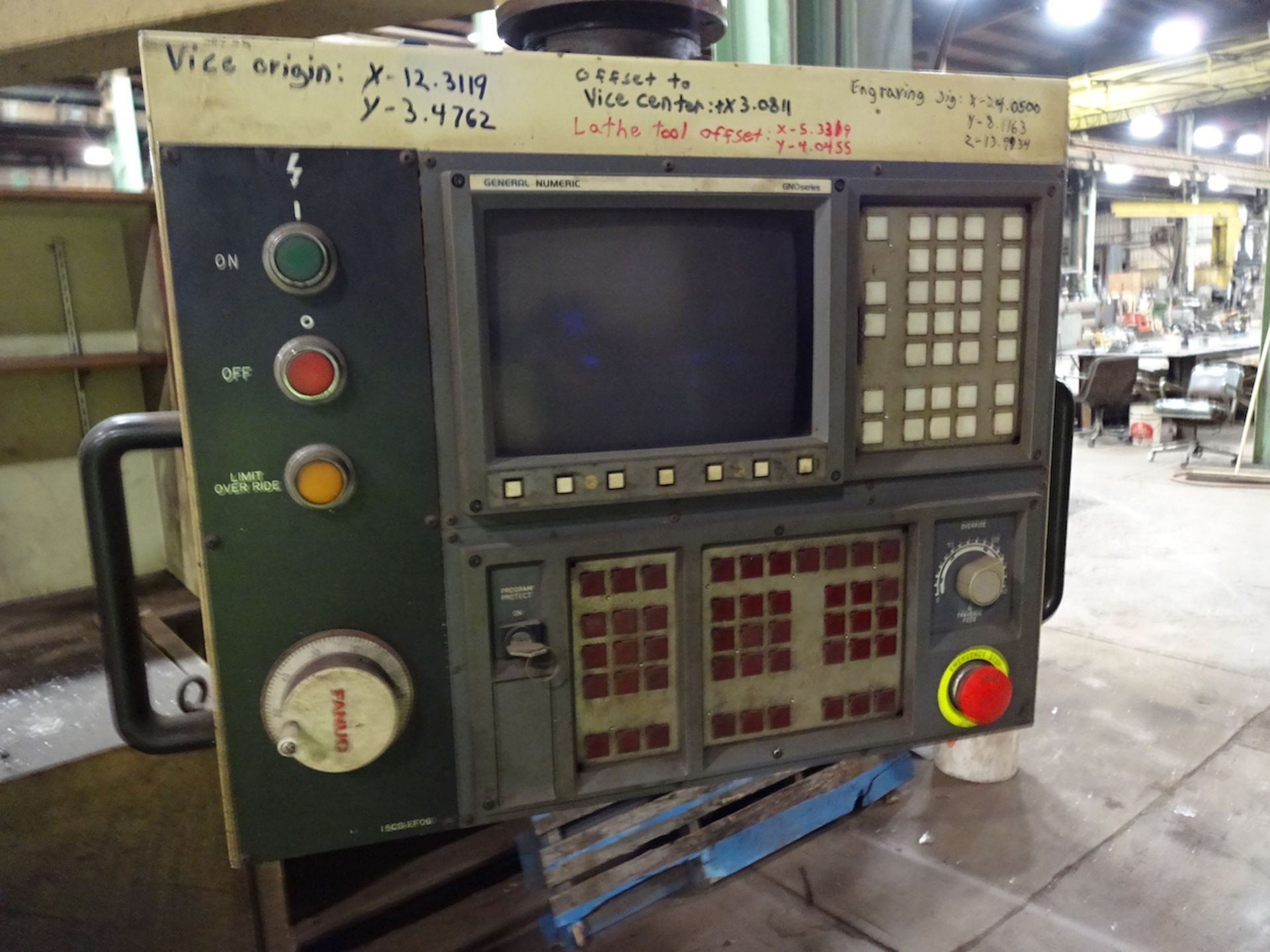 Long Chang Model LC-15CB/RB-1 CNC Vertical Milling Machine, S/N 76080013 (1987), General Numeric - Image 3 of 6
