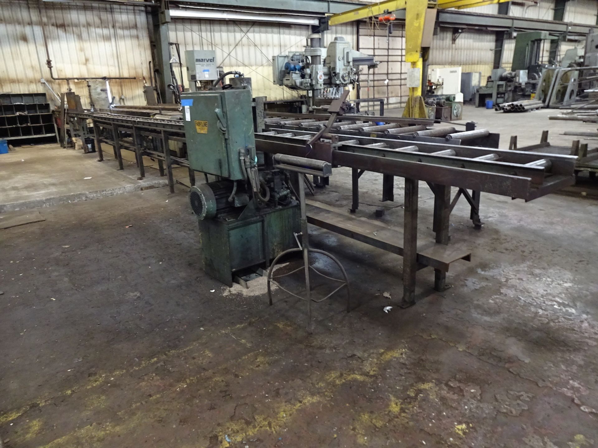 Fabriline Model FH-12 Hydraulic Beam Shear, S/N 02, 8 in. (approx.) Capacity - Image 4 of 5