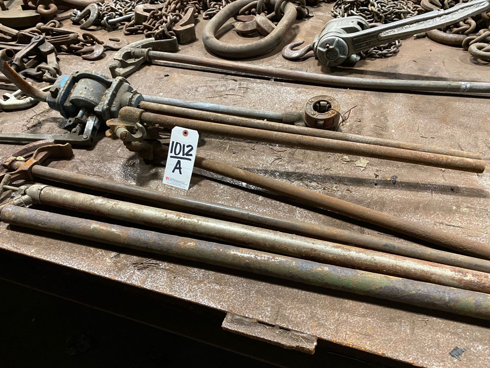 LOT: Benders, Pump, Pipe Threader, Rollers (South Beloit)
