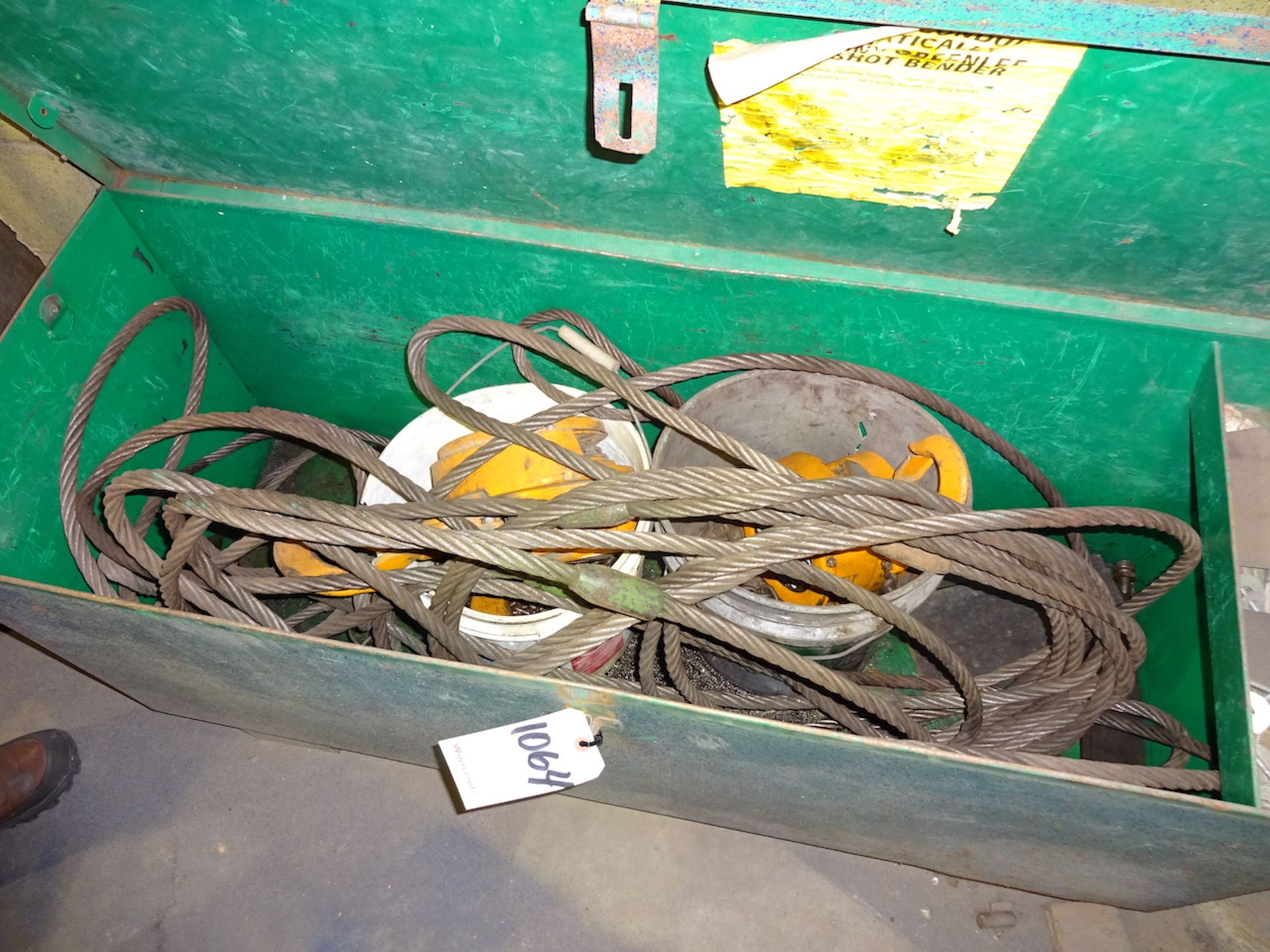 LOT: (2) Harrington Hoists - (1) 2 Ton & (1) 3 Ton, with Wire Rope (South Beloit) - Bild 2 aus 2