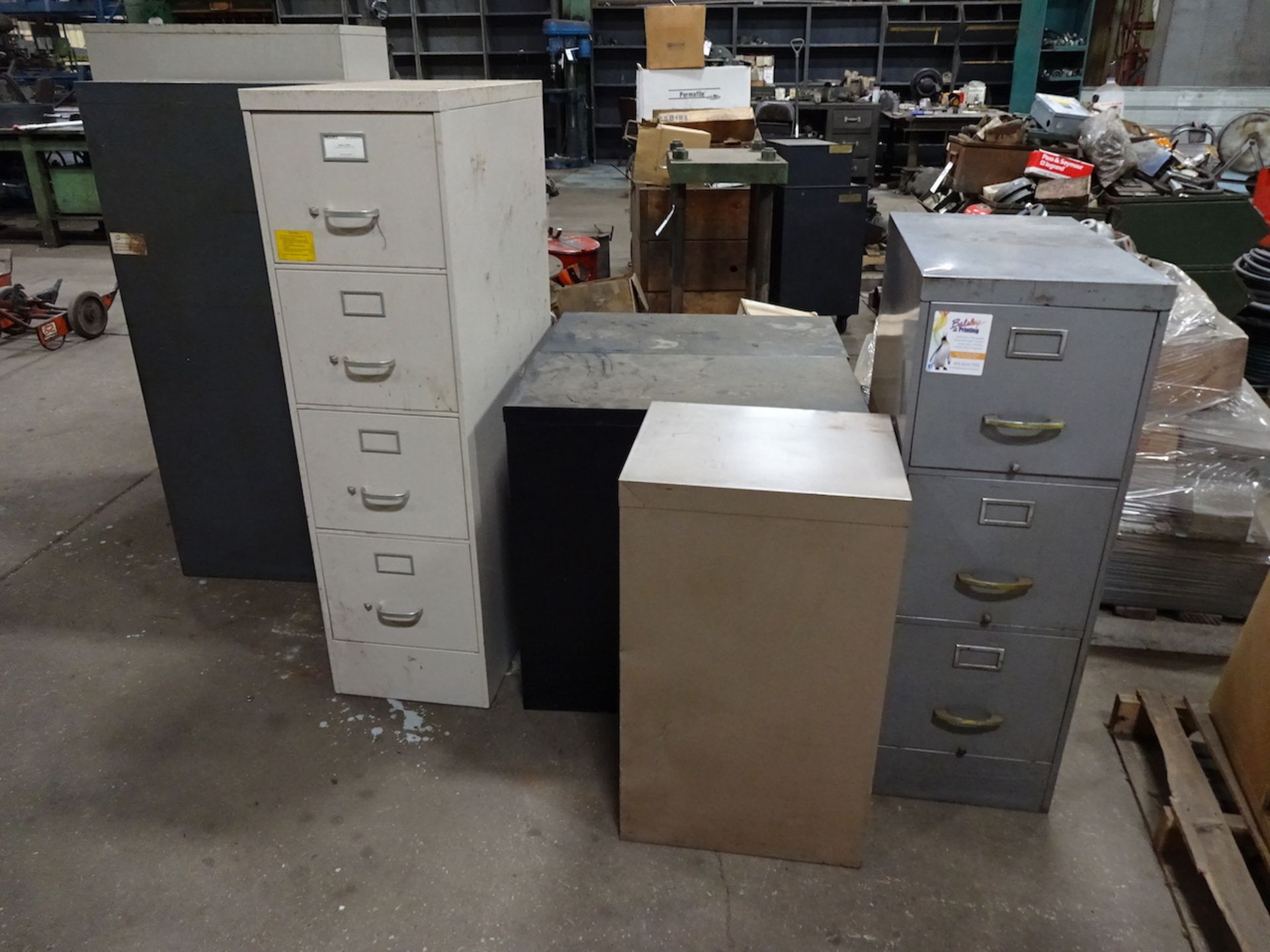 LOT: (7) Assorted File Cabinets - Image 2 of 2