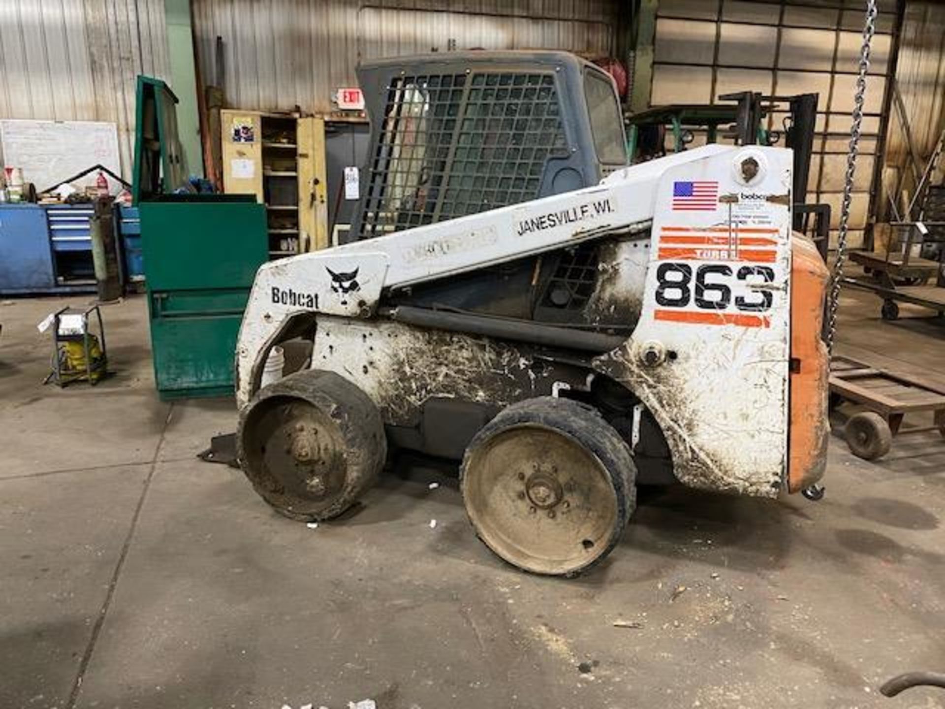 Bobcat Model 863 Skid Steer Loader - Image 2 of 2