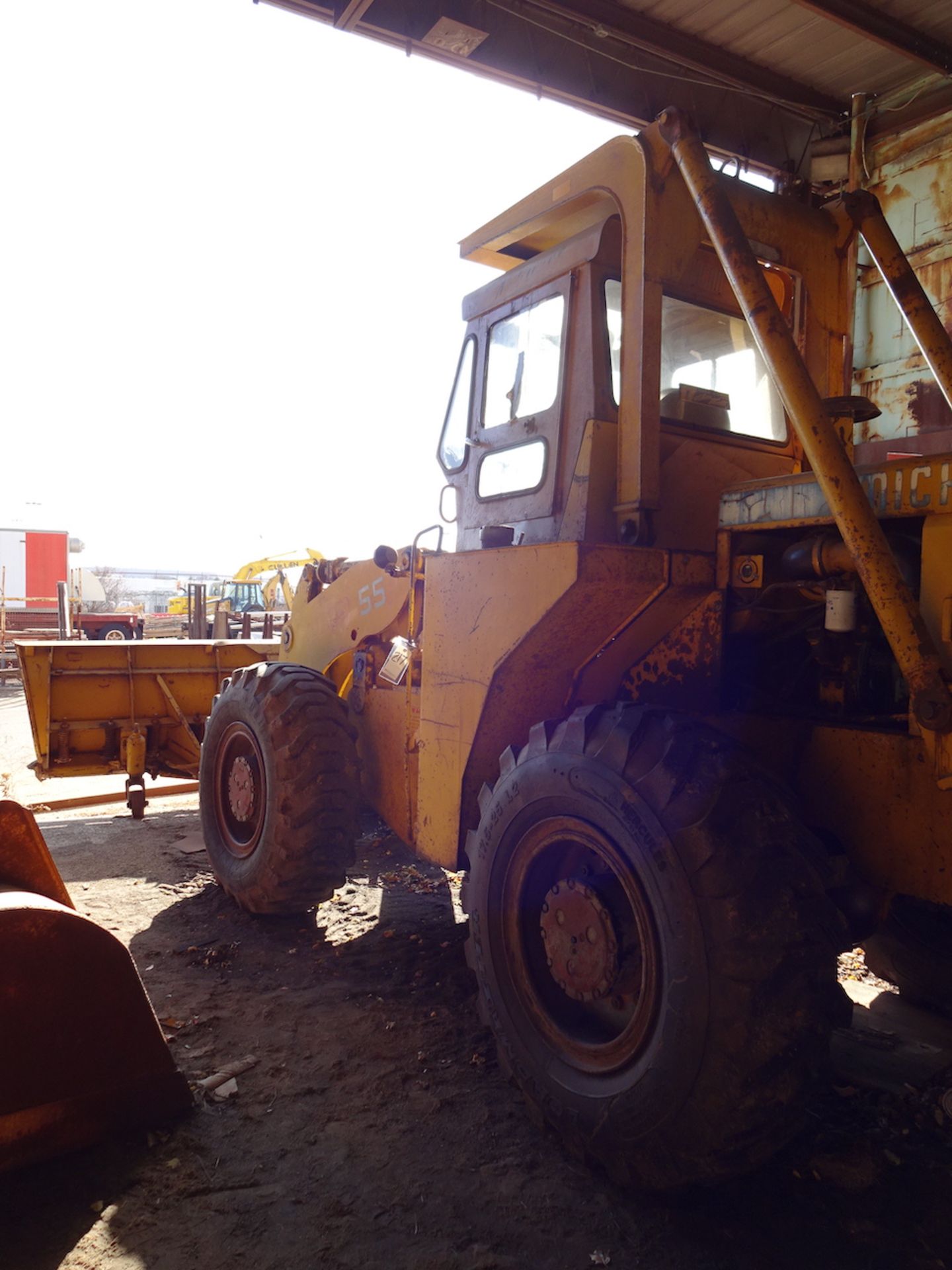 Michigan Front End Loader, with 12 ft. Blade & 10 ft. Bucket - Image 6 of 8