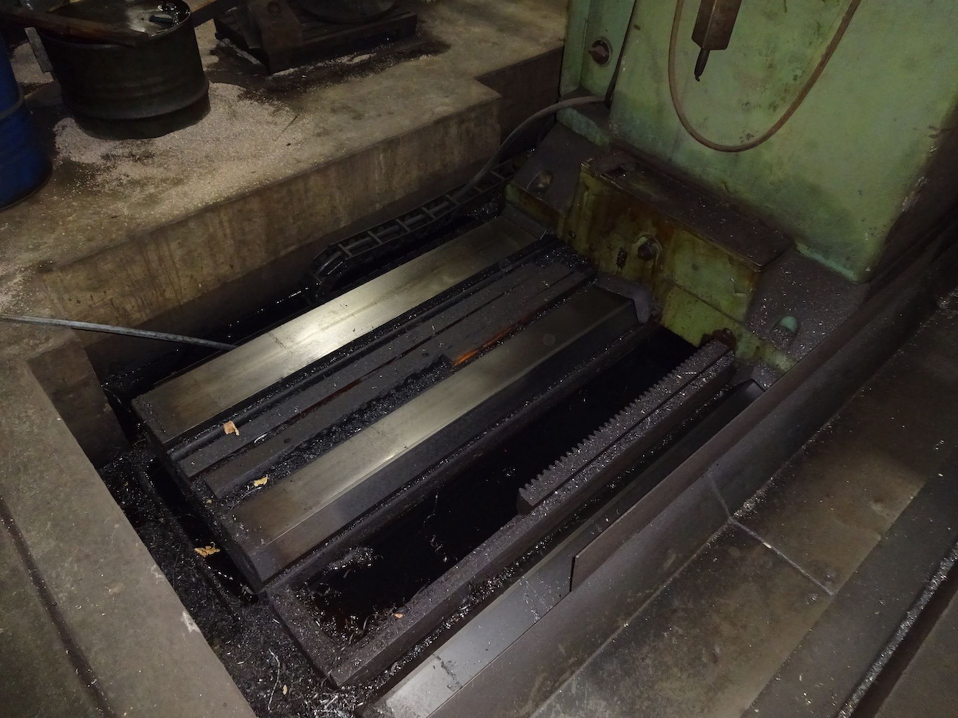 Collet & Englehard 4 in. (approx.) Horizontal Floor Type Boring Mill, S/N N/A, Sony 2-Axis Digital - Image 11 of 13