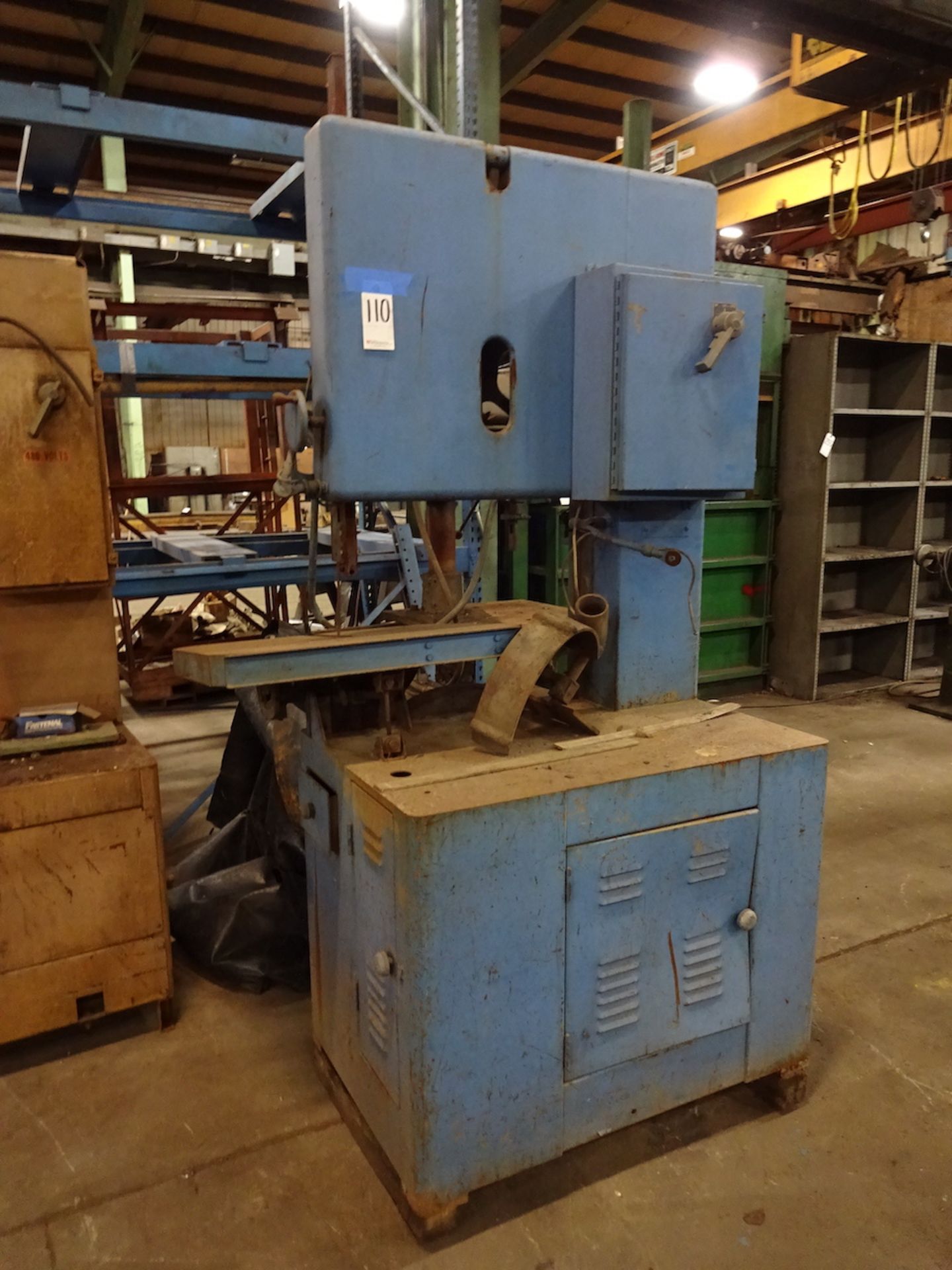 Grob 24 in. Model HS24 Vertical Band Saw, S/N 341