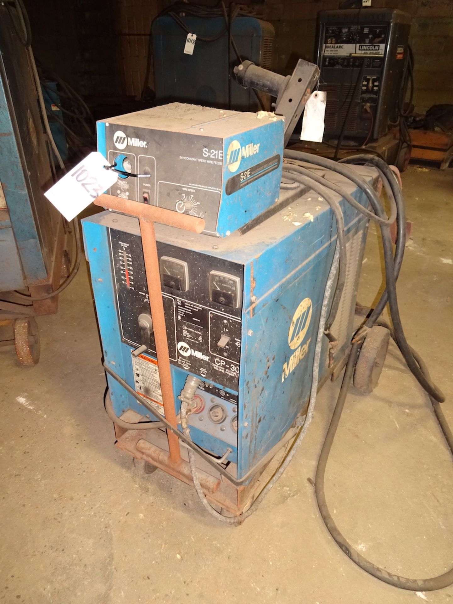 Miller 300 Amp Model CP-300 Constant Voltage DC Arc Welding Power Source, S/N KF909644 (South