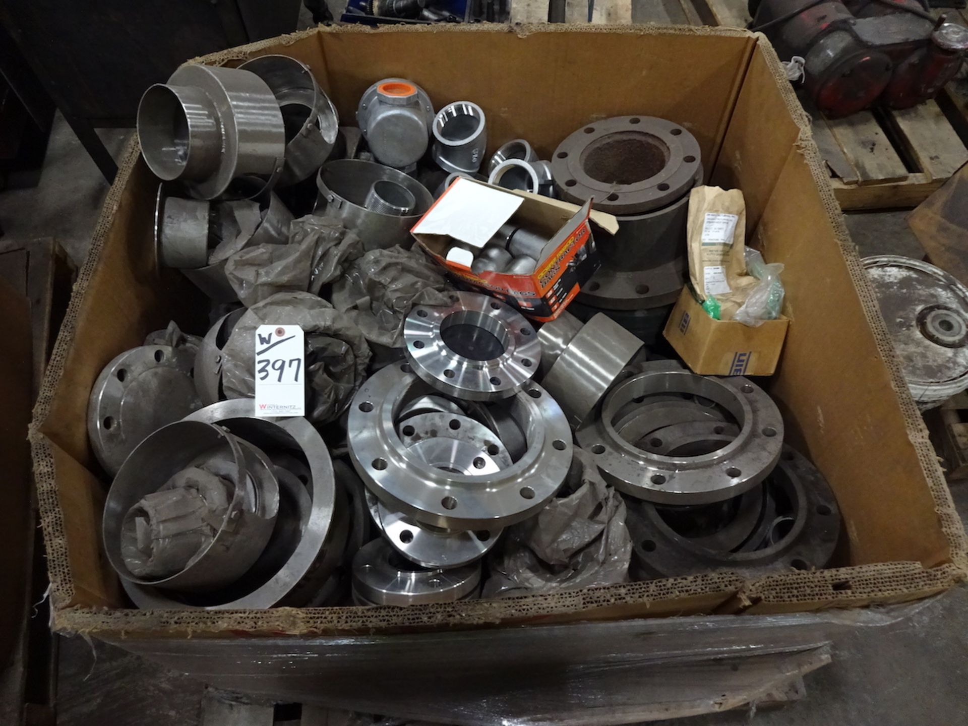 LOT: Assorted Fittings, etc. on (1) Skid - Image 3 of 3