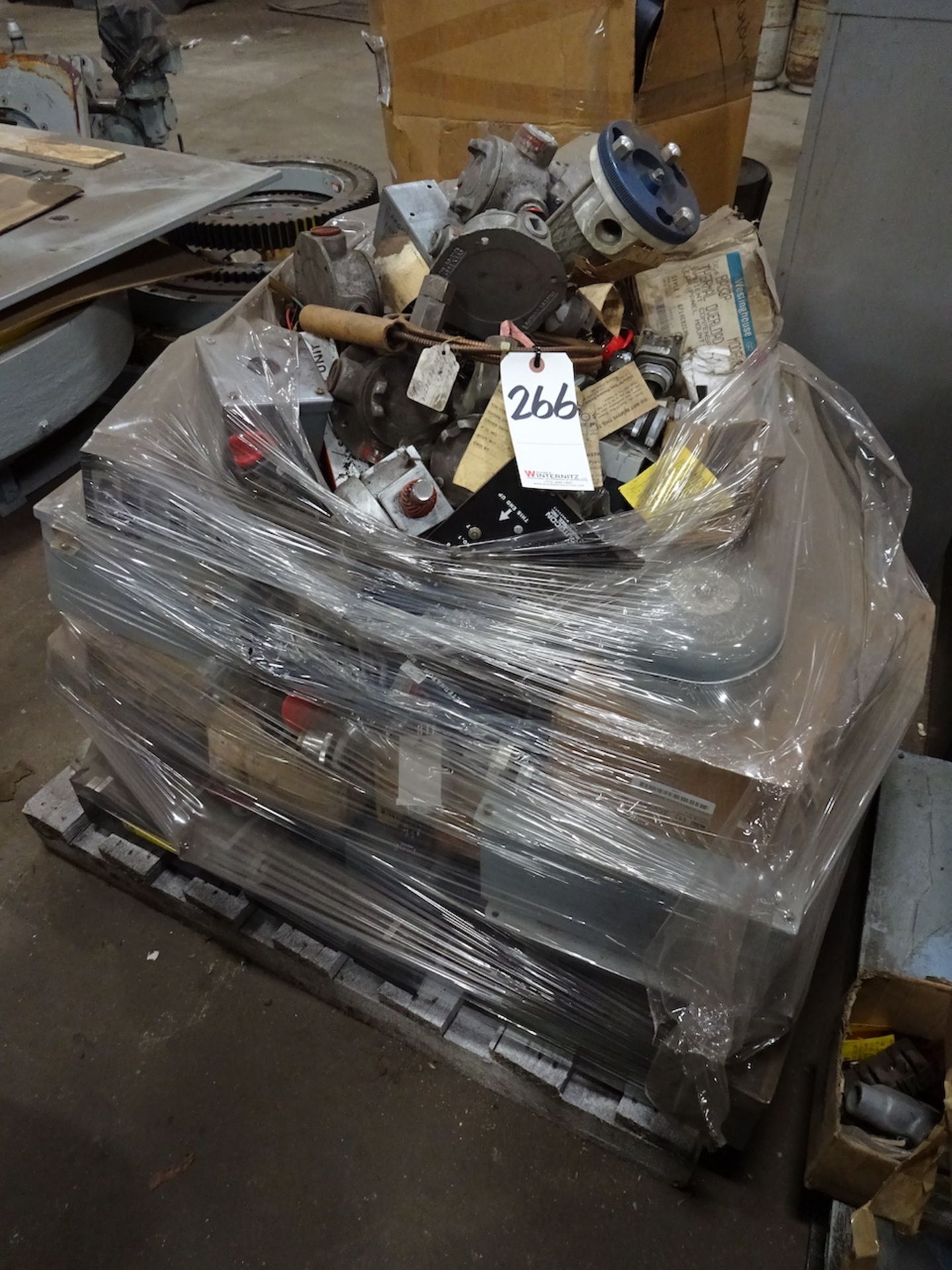 LOT: Assorted Electrical Components on (1) Skid