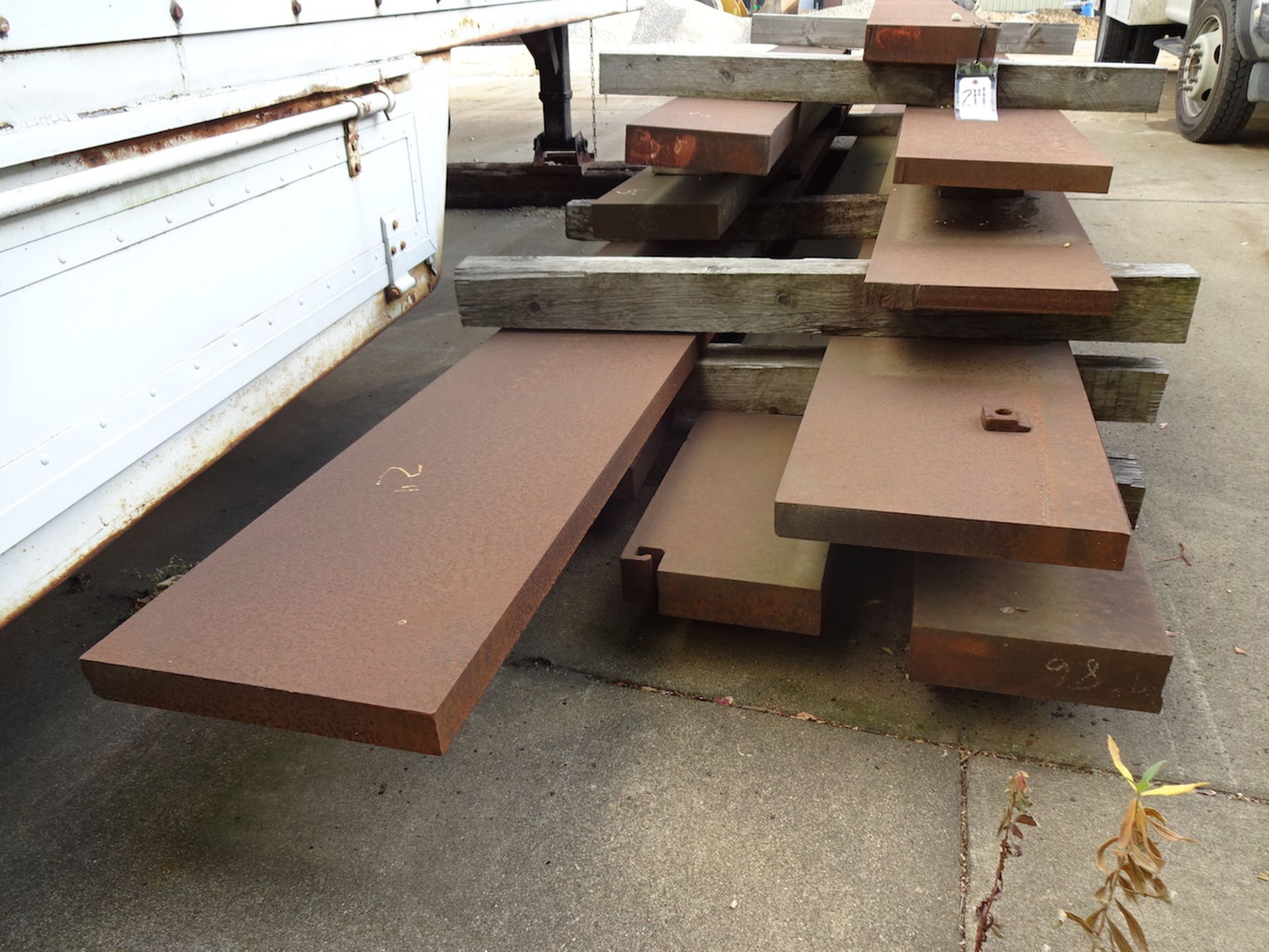 LOT: Assorted Steel Plate - Image 2 of 2