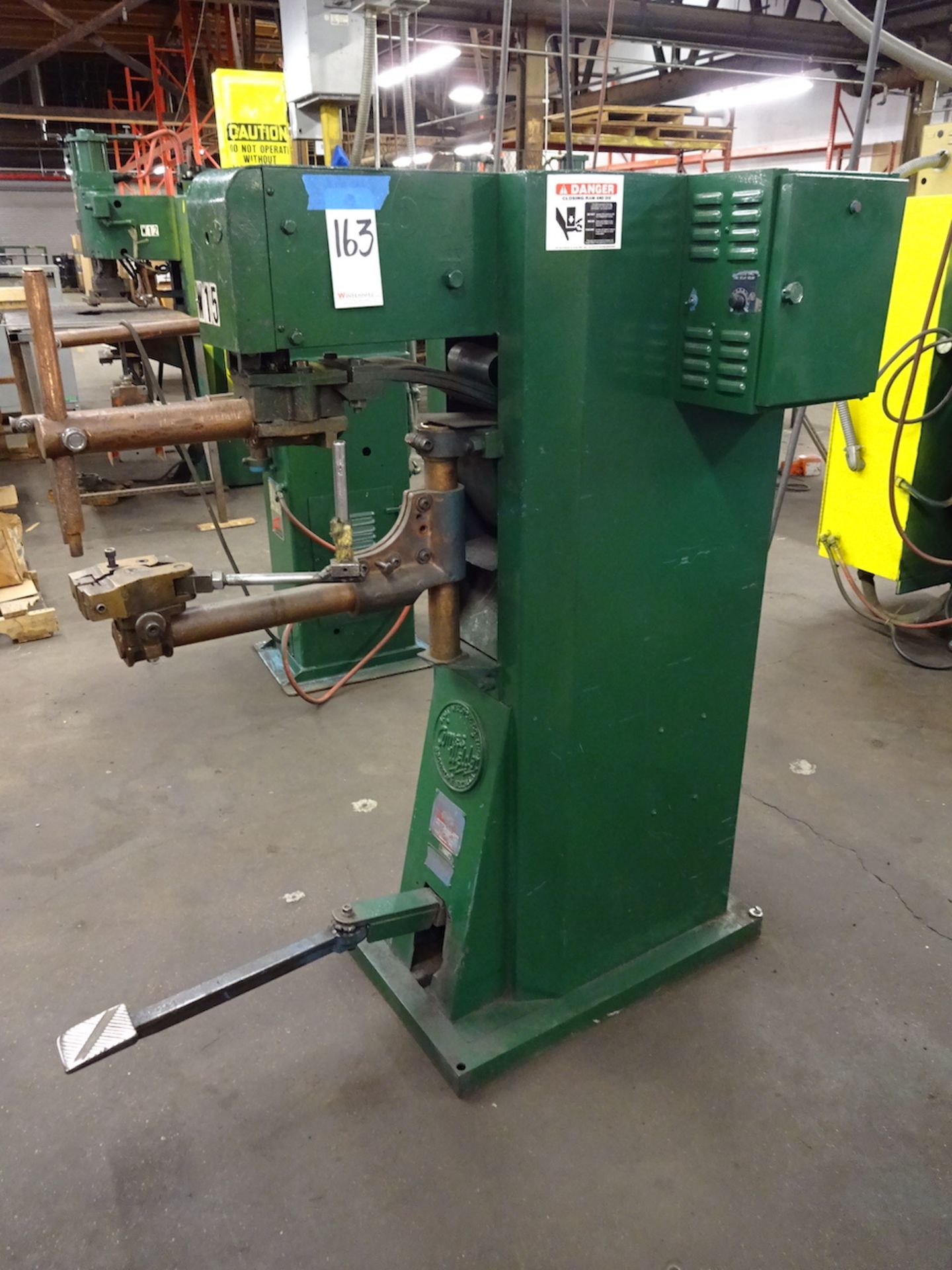 Ames 20 KVA Type J12FPTC Spot Welder, S/N 5423I54