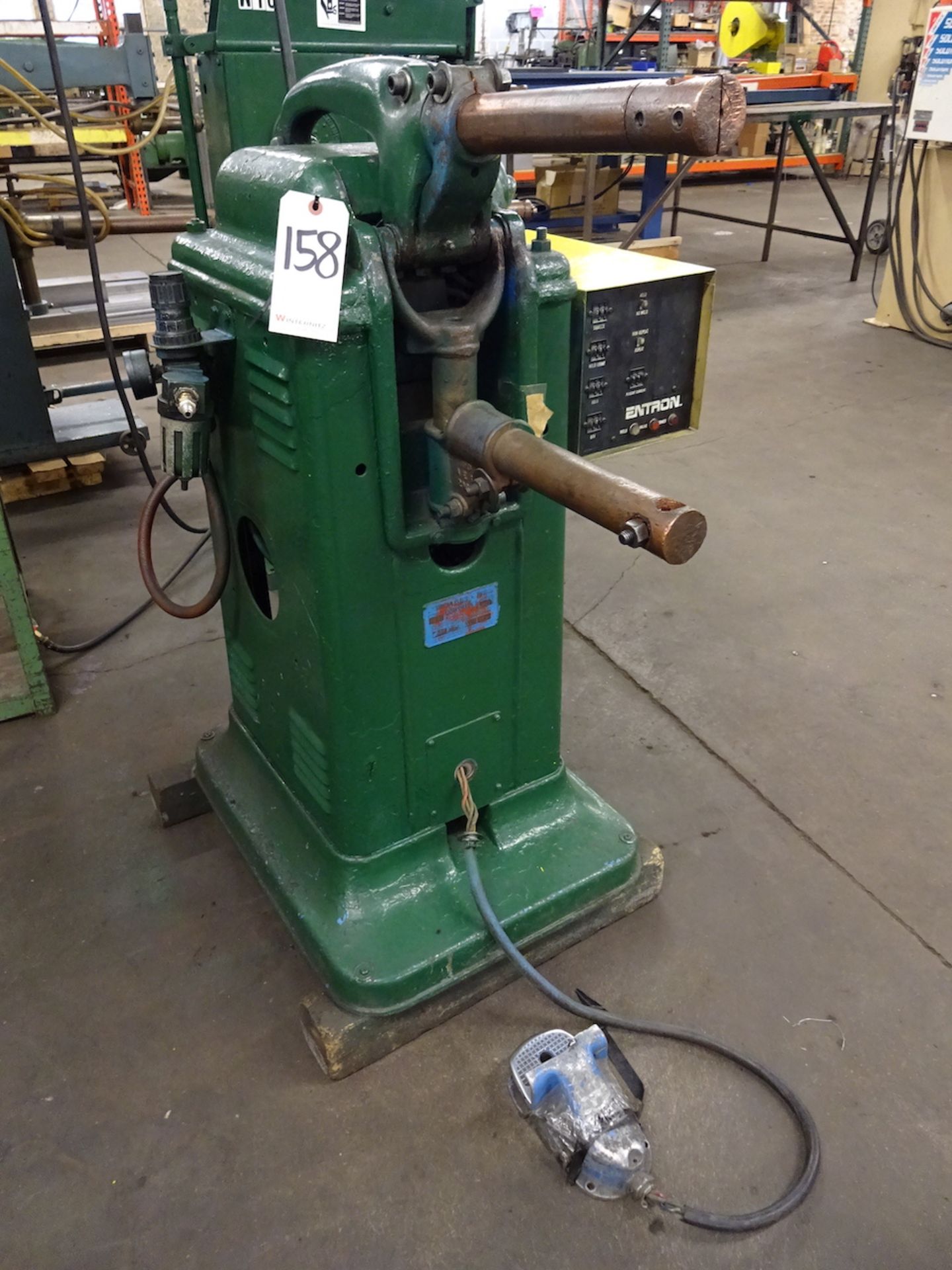 American Electric 15 KVA Spot Welder, S/N 3413, Entron Control