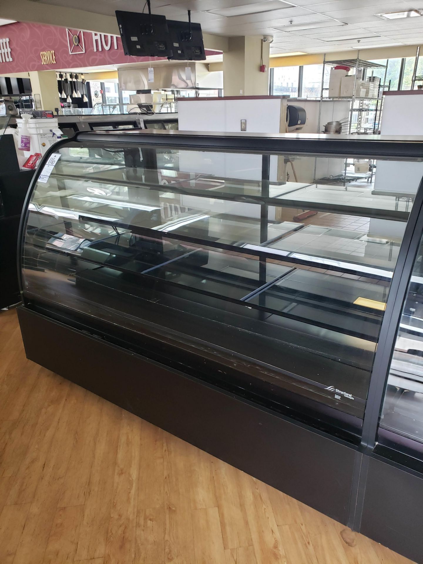 STRUCTURAL CONCEPTS ENCORE SERIES MODEL HV74R REMOTE REFRIGERATED DELI CASE 76" LONG - Image 2 of 5