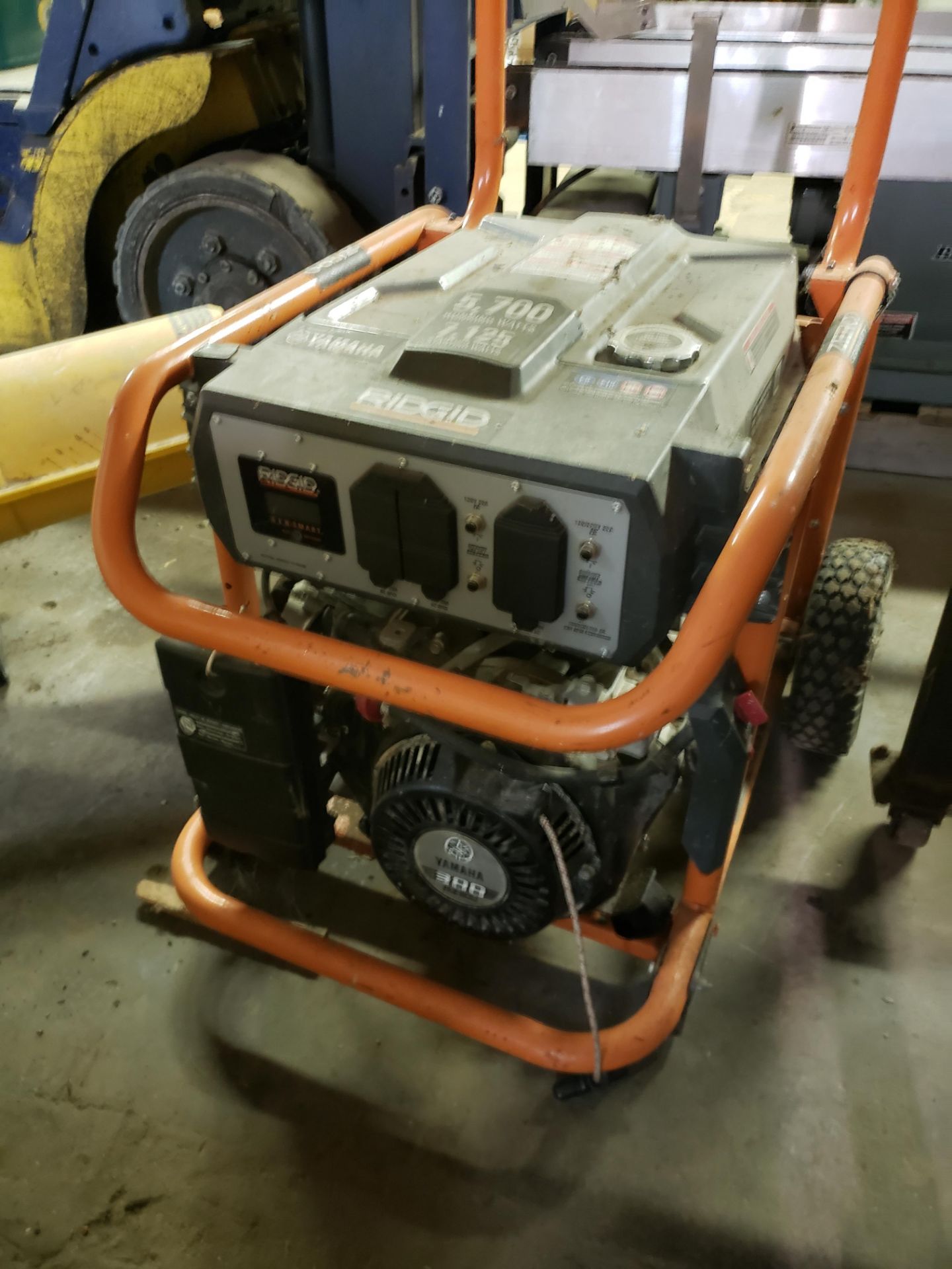 RIDGID GENERATOR MODEL RD905712B - Image 4 of 6