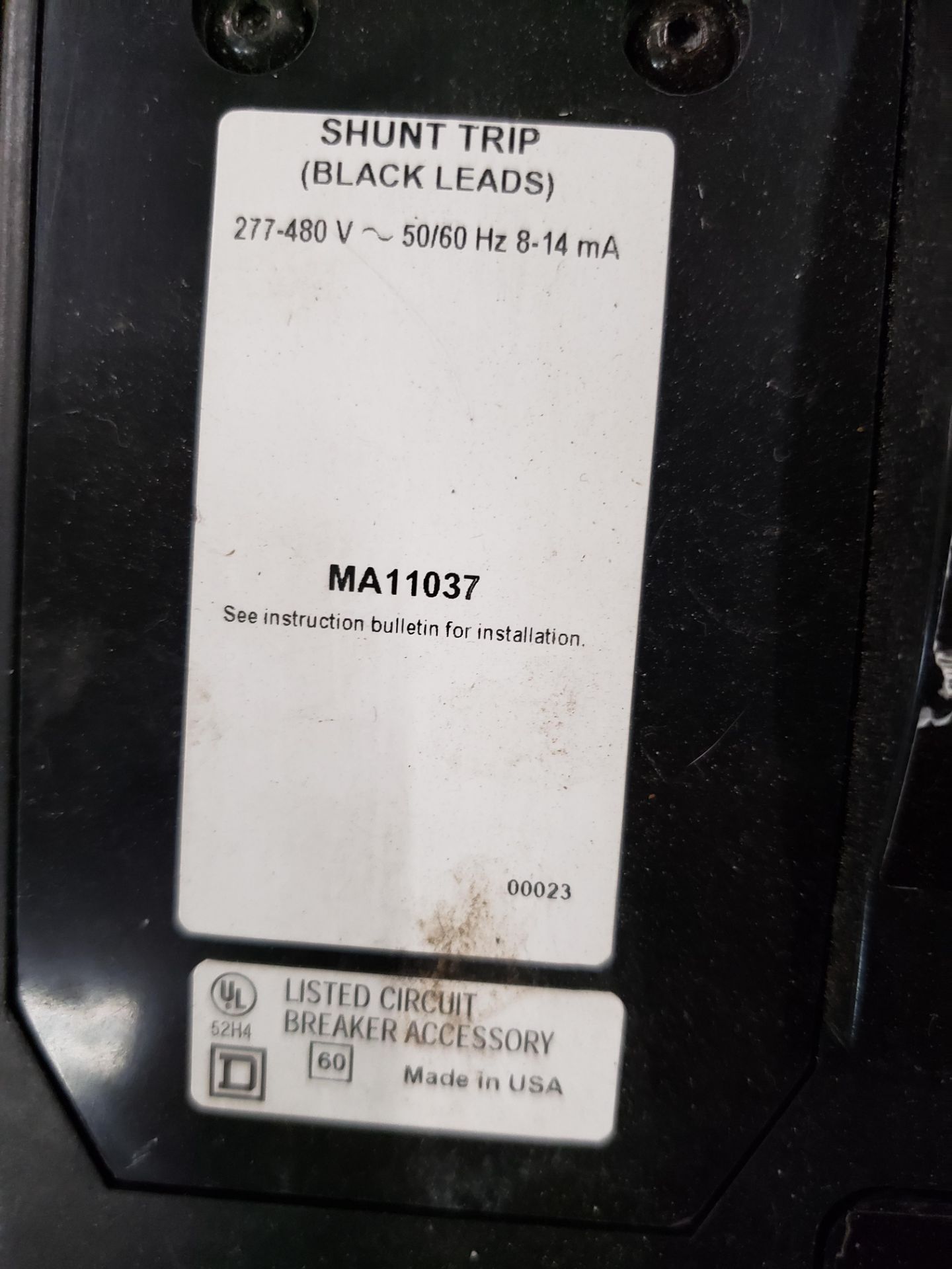 SQUARE D 800A BREAKER - PART # MHL3680036DC2351 - Image 3 of 4