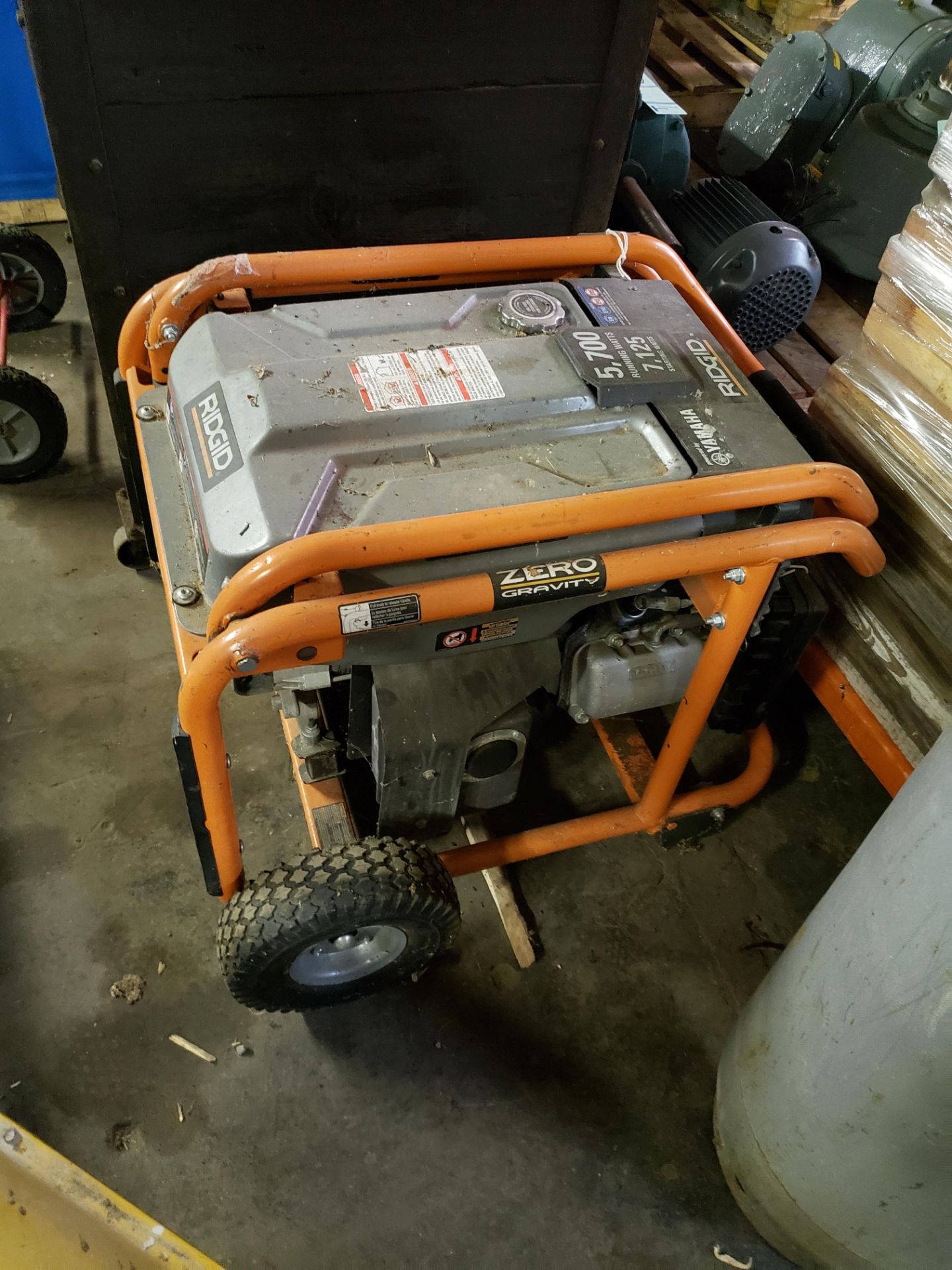 RIDGID GENERATOR MODEL RD905712B