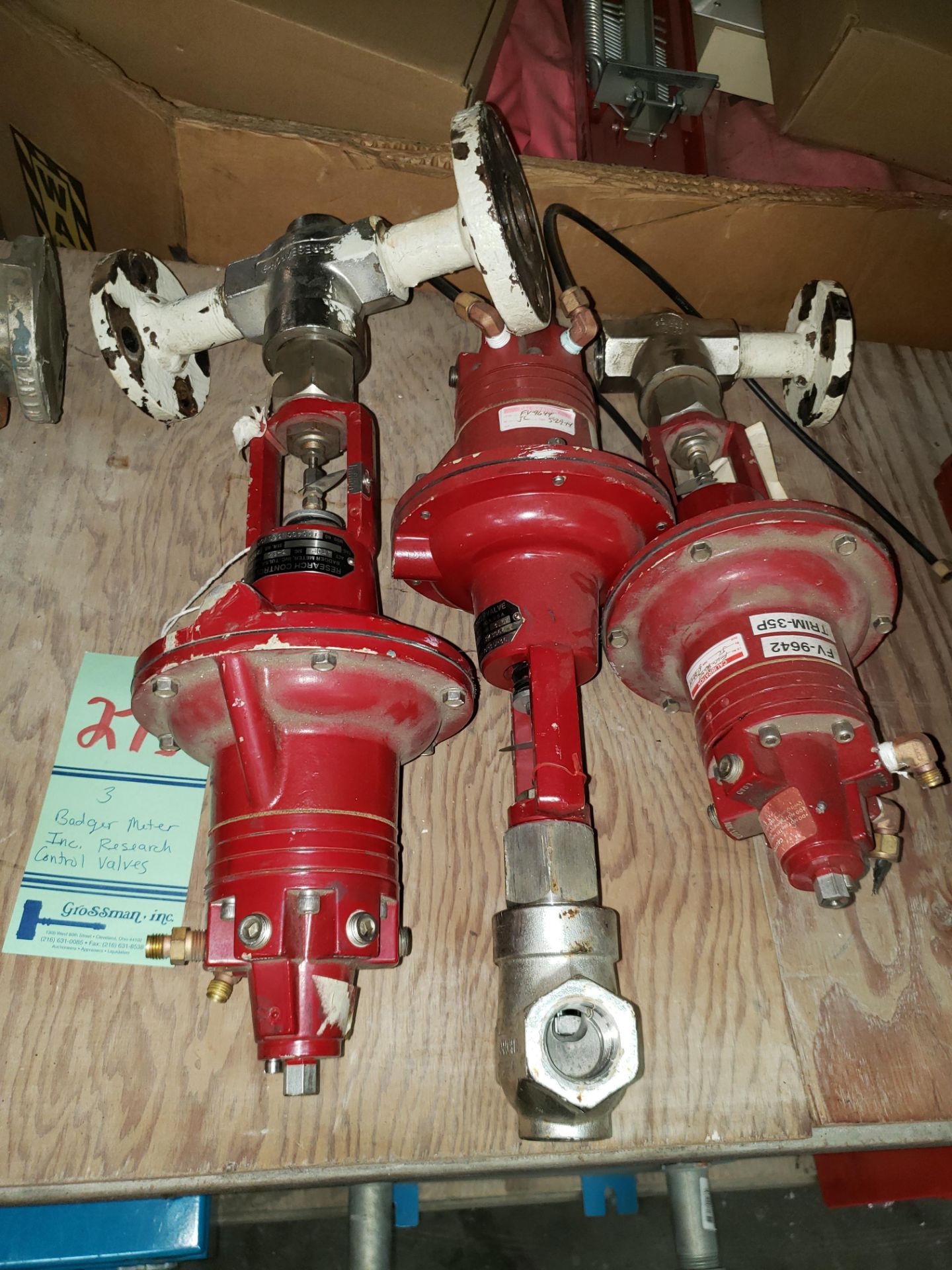 BADGER METER INC. RESEARCH CONTROL VALVES