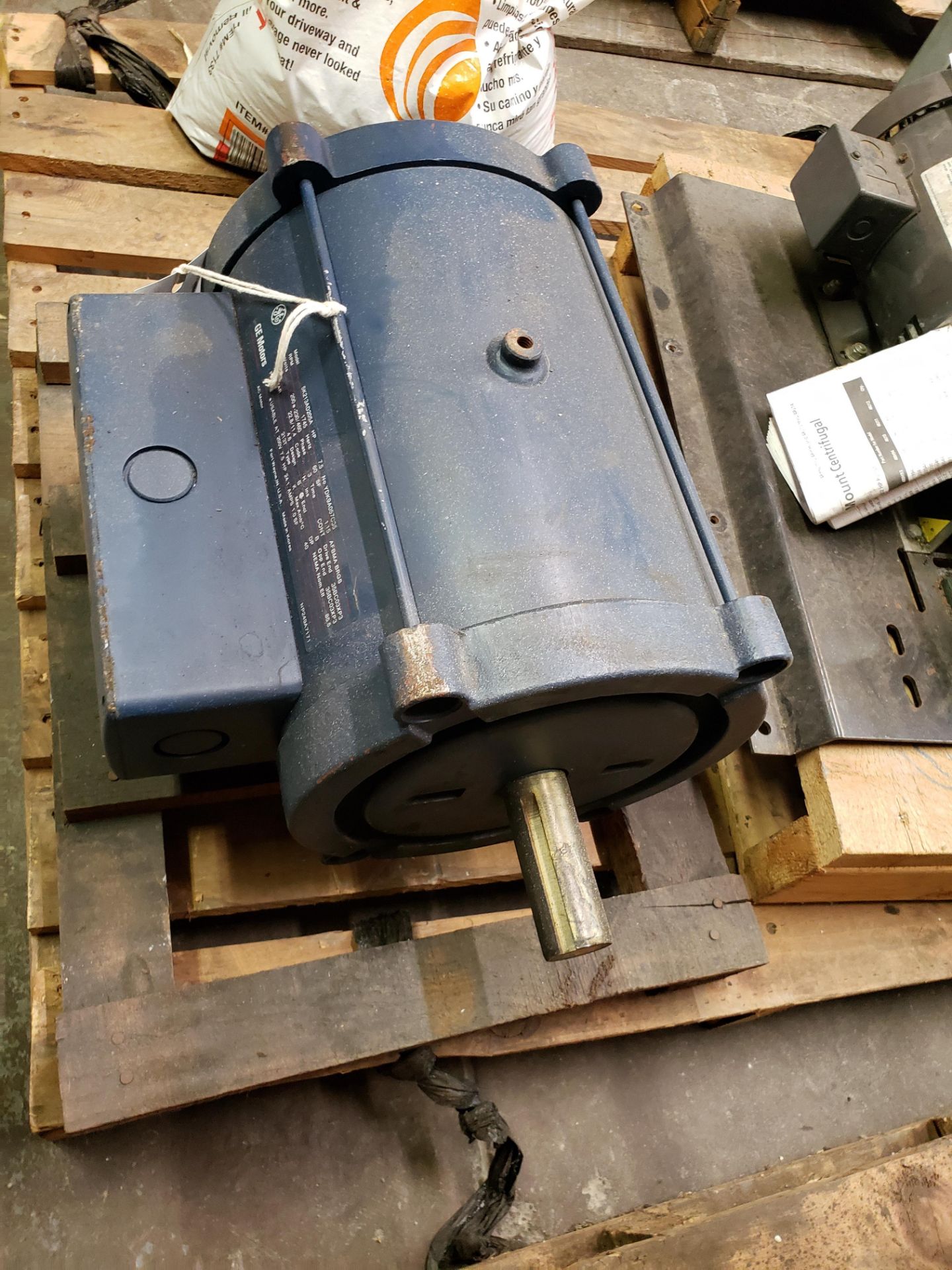 GE MOTOR MODEL 5K213AD205A - 7.5 HP - Image 3 of 4