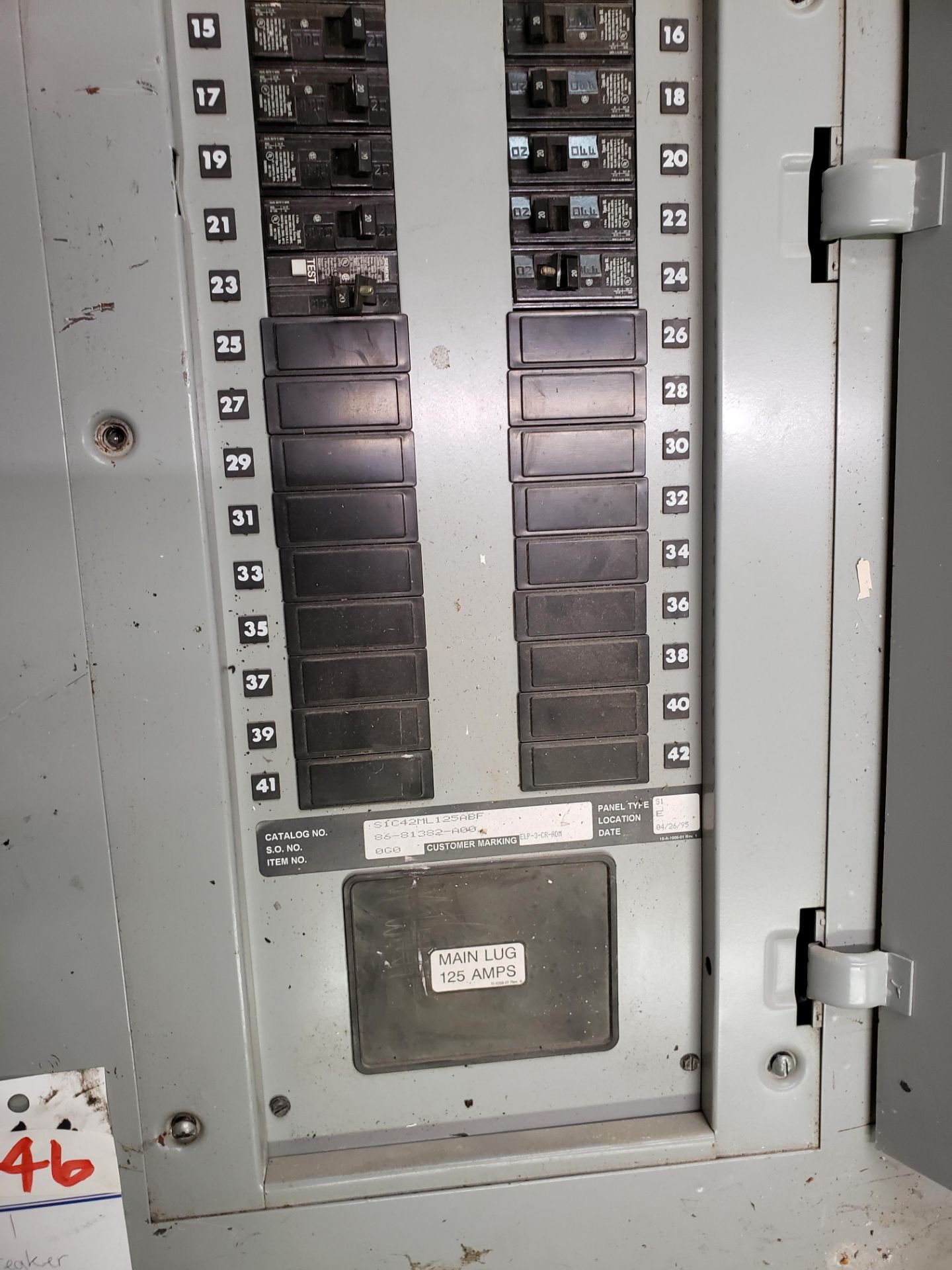 BREAKER PANEL - Image 6 of 6