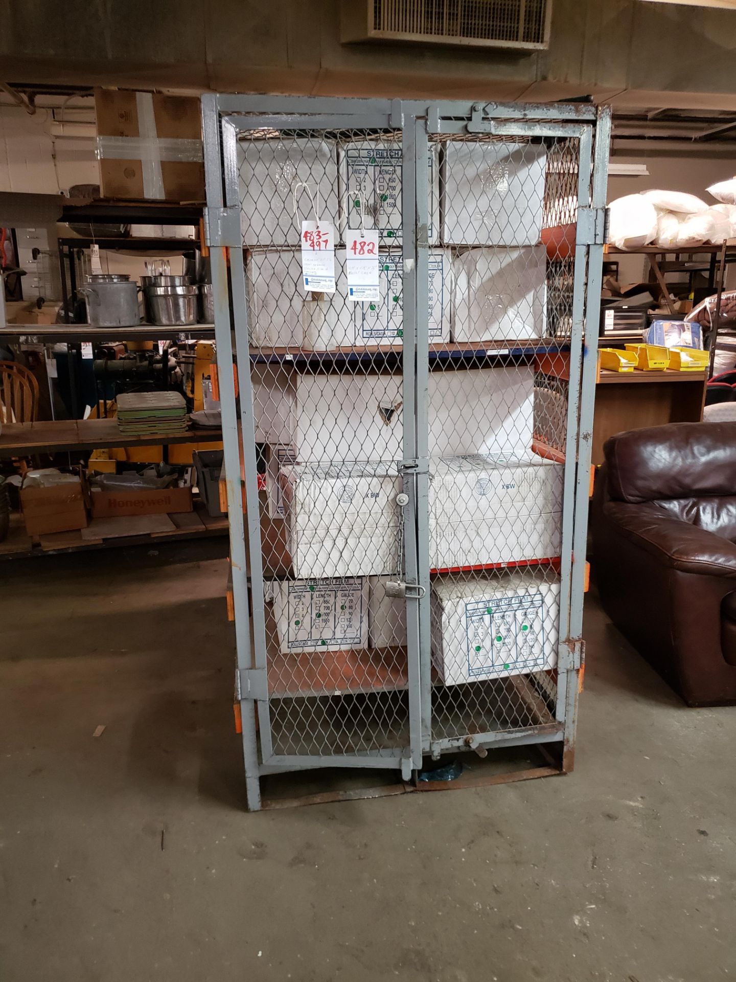 PALLET CAGE 40-1/2" X 40-1/2" X 76"