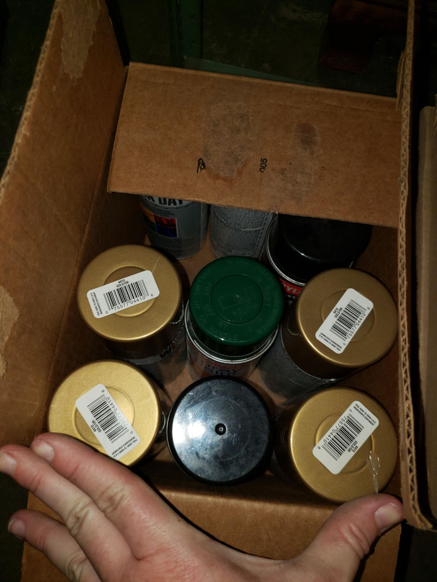 LOT OF 69 CANS OF SPRAY PAINT - ASSORTED COLORS - Image 7 of 7