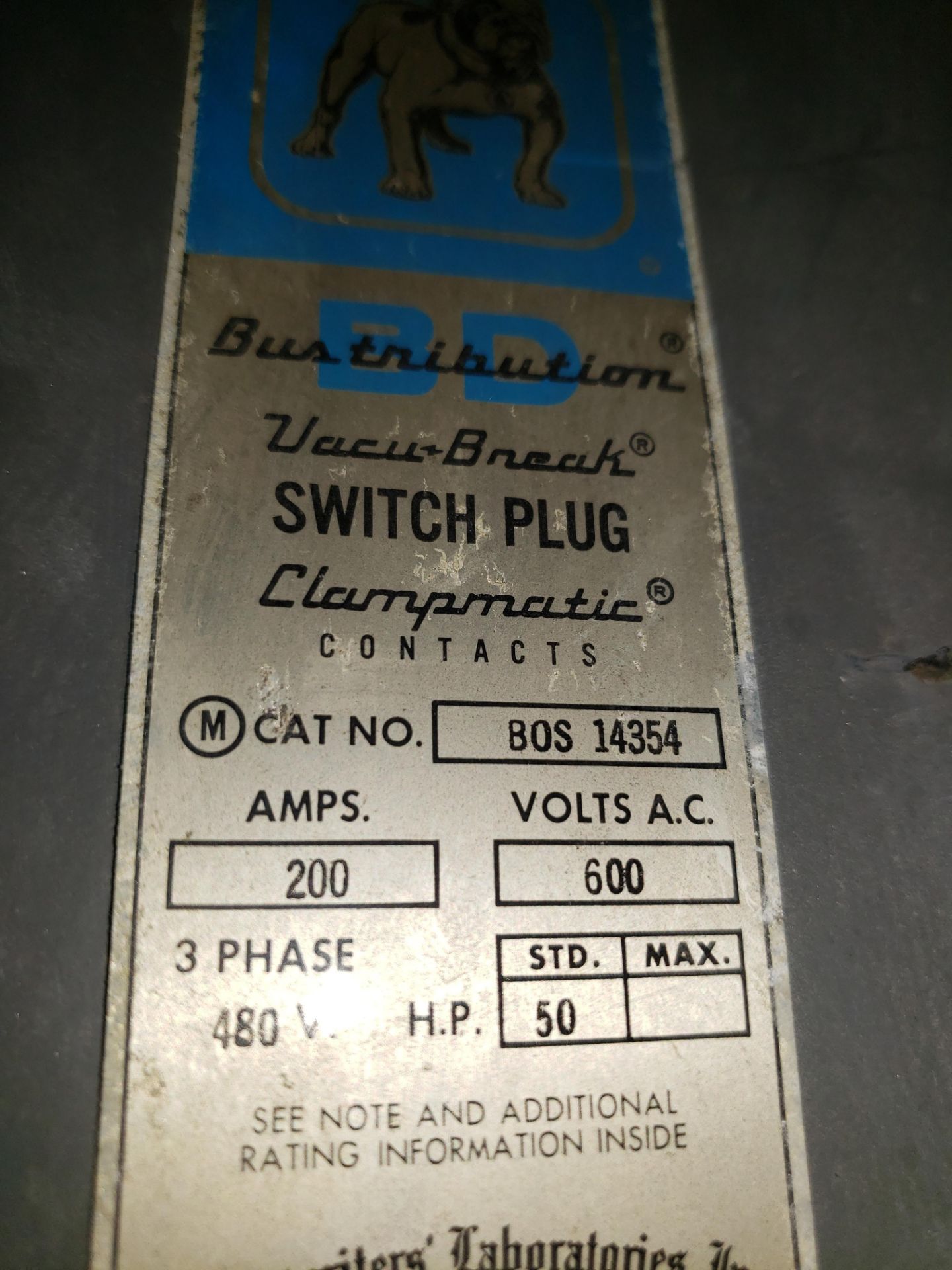 200A BUS PLUGS - Image 3 of 4