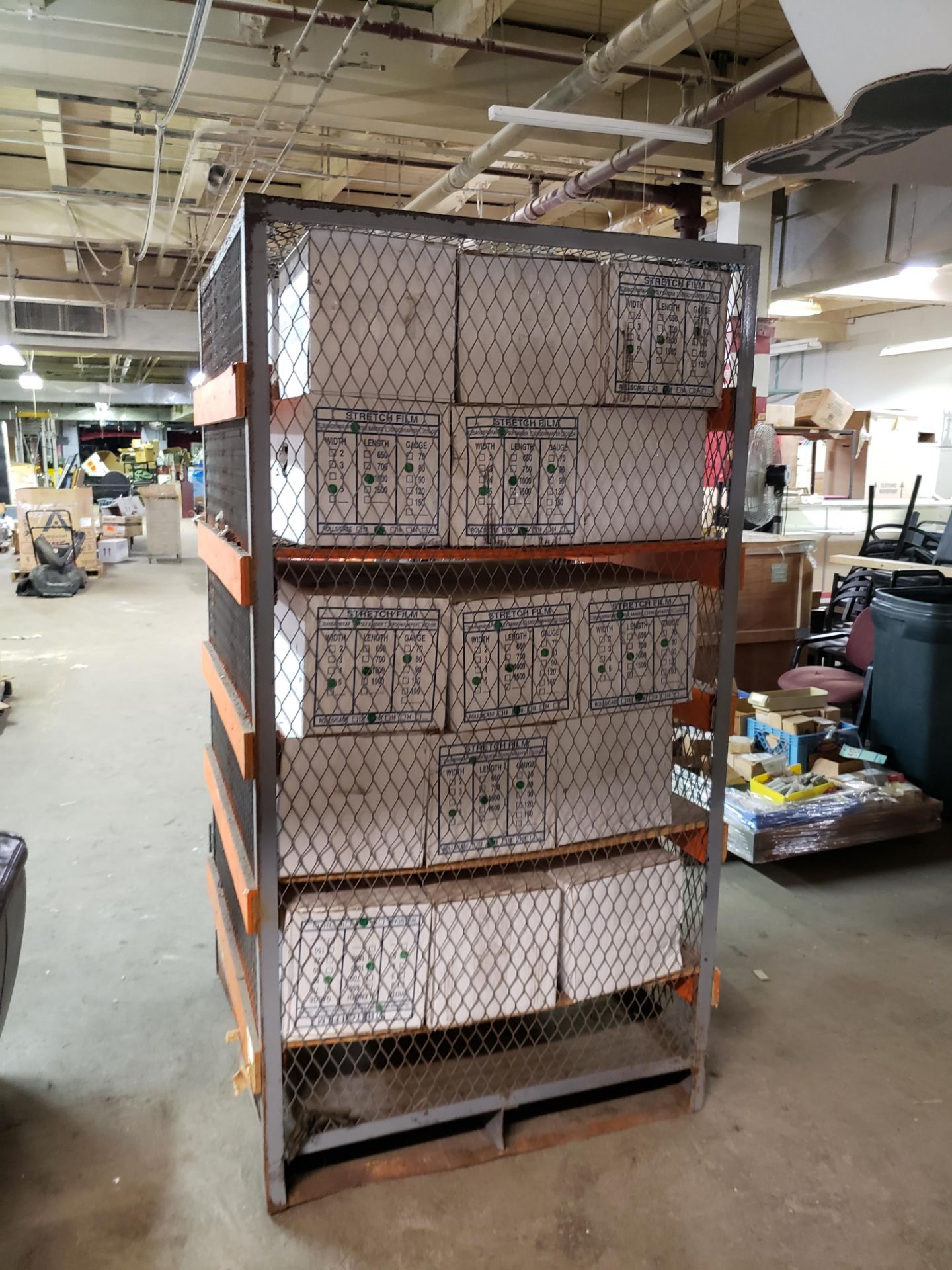PALLET CAGE 40-1/2" X 40-1/2" X 76" - Image 3 of 4