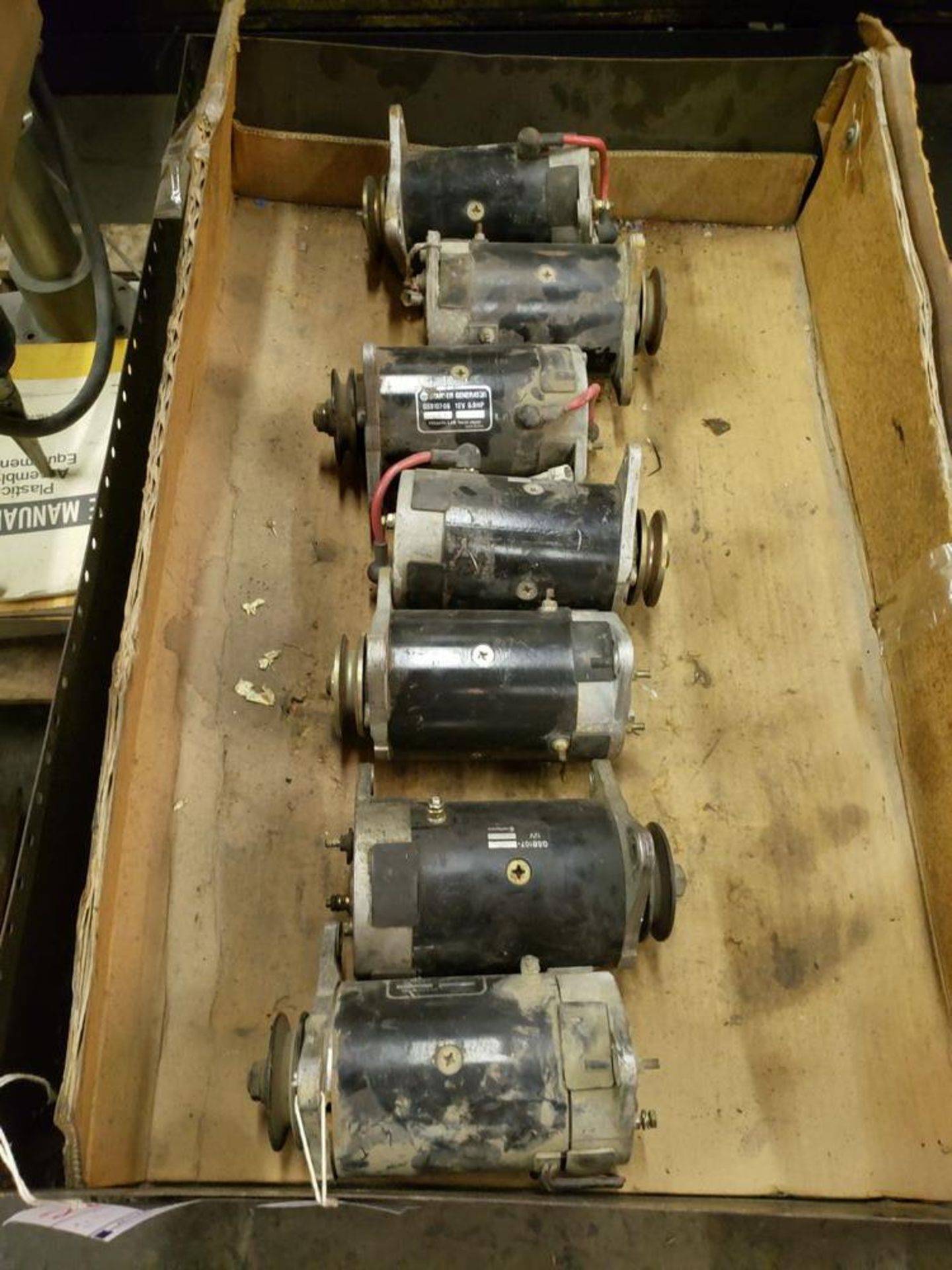 LOT OF 7 HITACHI STARTER / MOTORS 12V