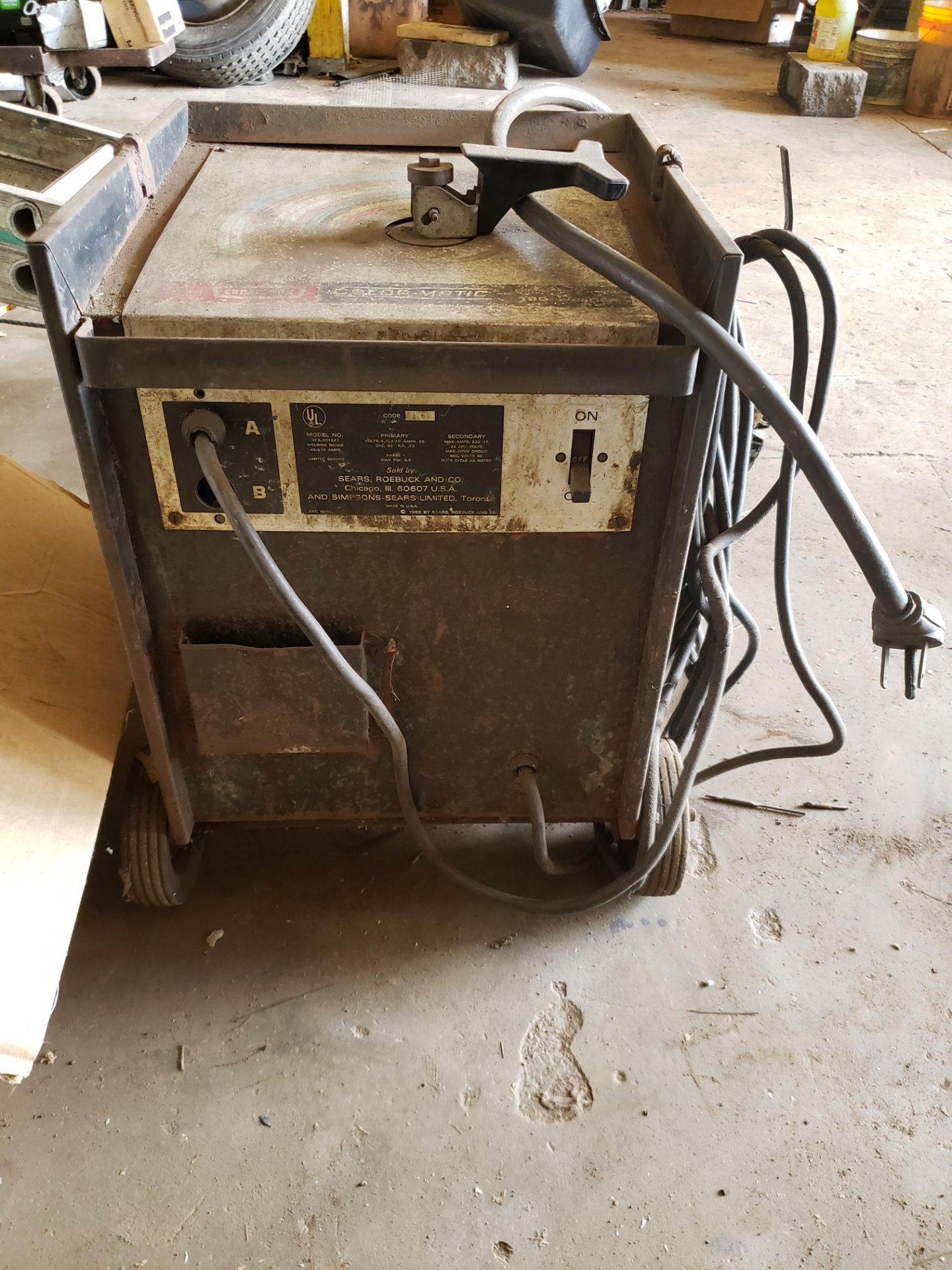 SEARS WELDER MODEL 113.201241