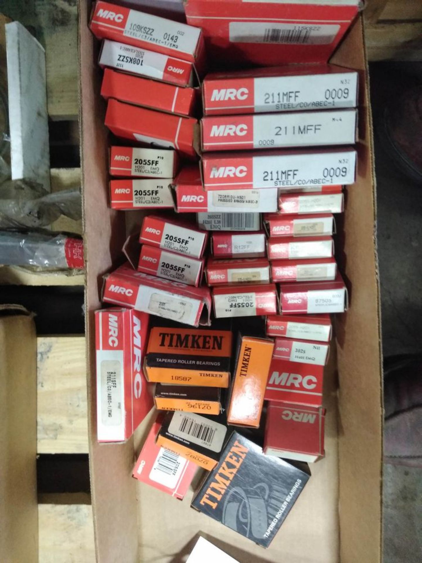 TRAY OF MRC AND TIMKEN BEARINGS Dock high loading only - Image 2 of 8