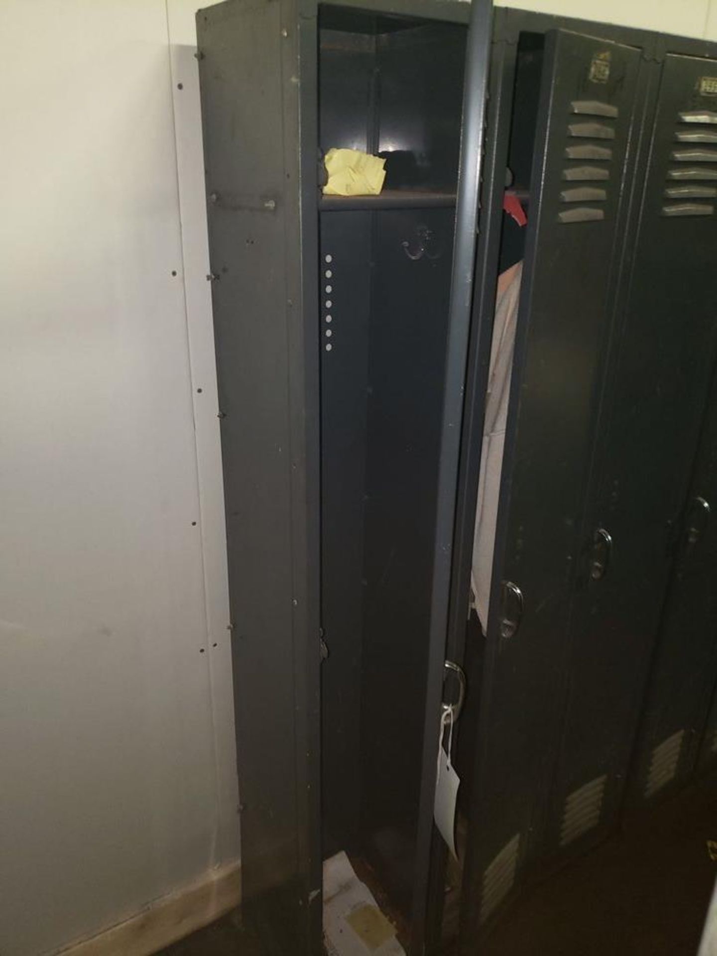 SECTION OF 6 LOCKER UNITS - Image 2 of 2