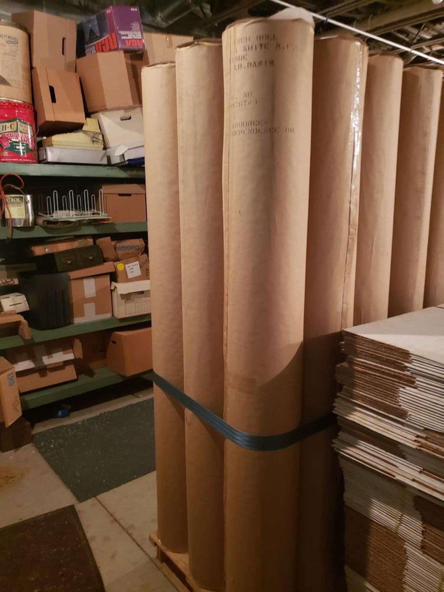 (2) TWO ROLLS OF BROWN PACKING PAPER (Note: Your bid is multiplied by the quantity)
