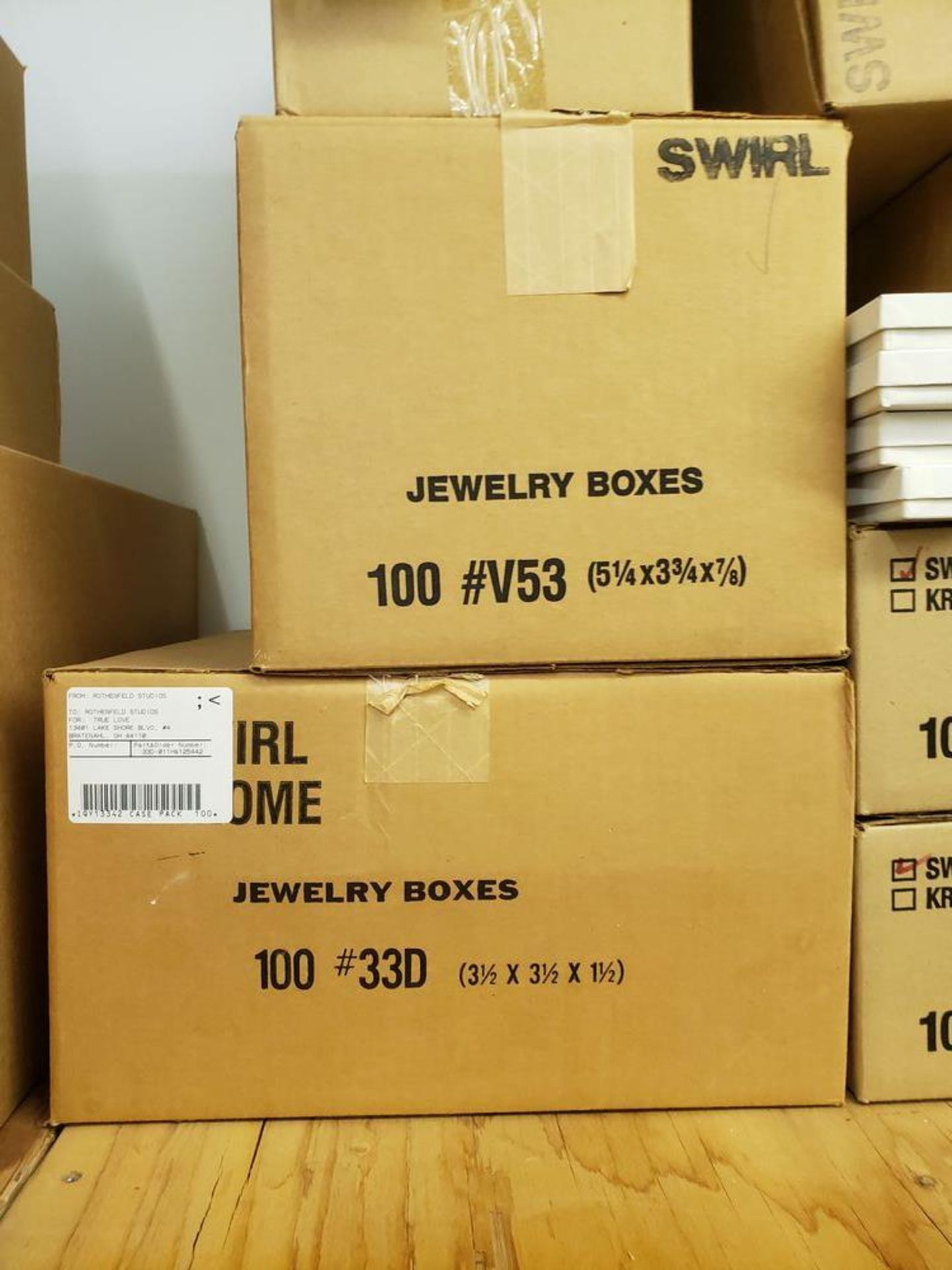 CASES OF JEWELRY GIFT BOXES (Note: Your bid is multiplied by the quantity) - Image 2 of 8