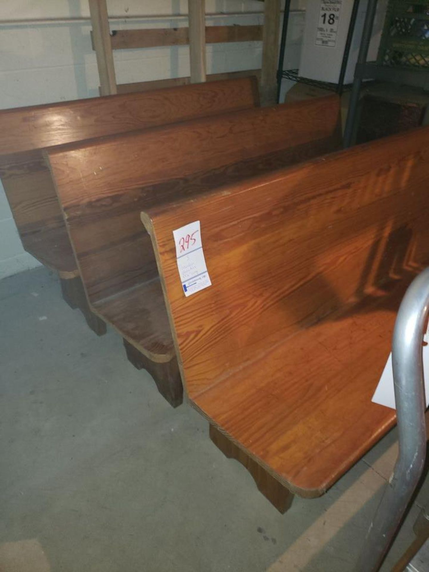 WOODEN BENCHES (Note: Your bid is multiplied by the quantity)