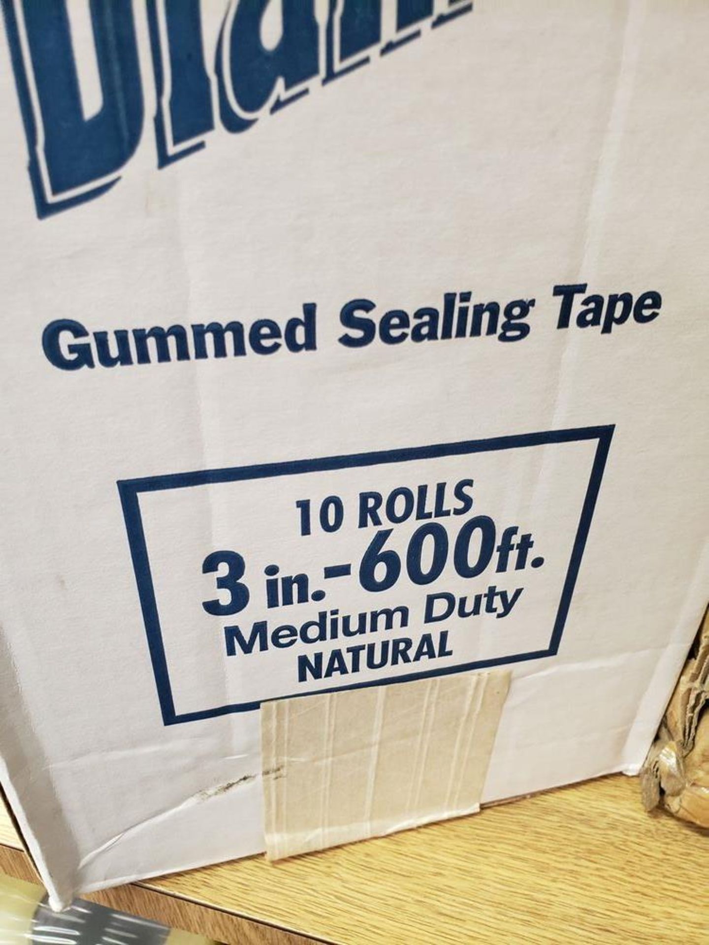 CASE OF OF GUMMED SEALING TAPE (Note: Your bid is multiplied by the quantity) - Image 3 of 3