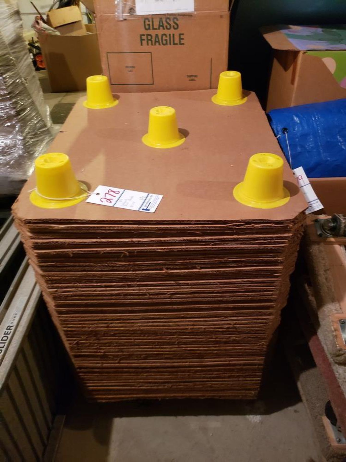 CARDBOARD SKID BASES (Note: Your bid is multiplied by the quantity)