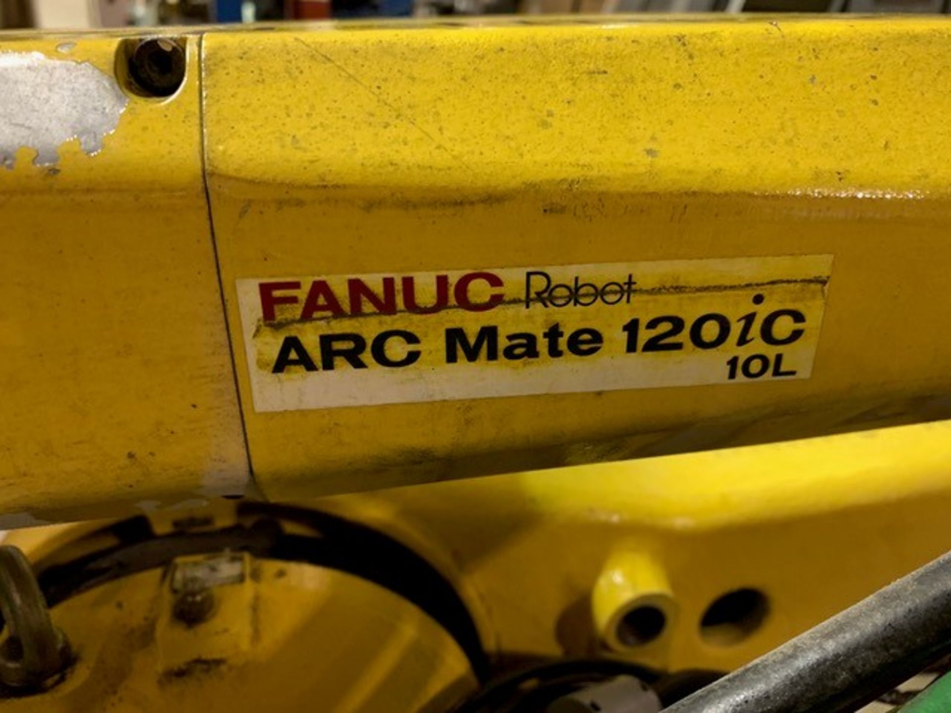 FANUC ROBOT ARCMATE 120iC/10L WITH R-30iA CONTROL, TEACH & CABLES, YEAR 2011, SN 112256 - Image 3 of 17