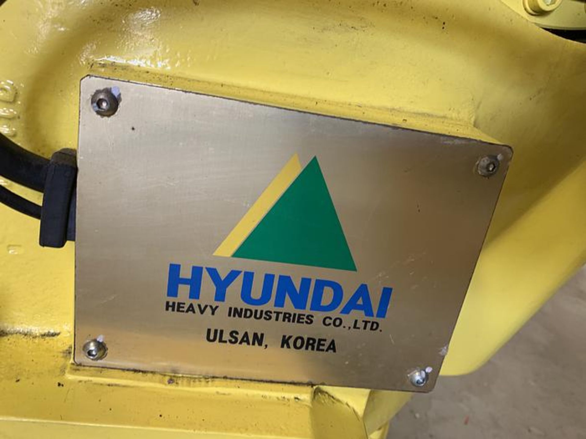 HYUNDIA ROBOT MODEL HX400 400KG X 2573MM H REACH WITH Hi5-N80U CONTR, YEAR 2012, SN HB35-054-572 - Image 20 of 25