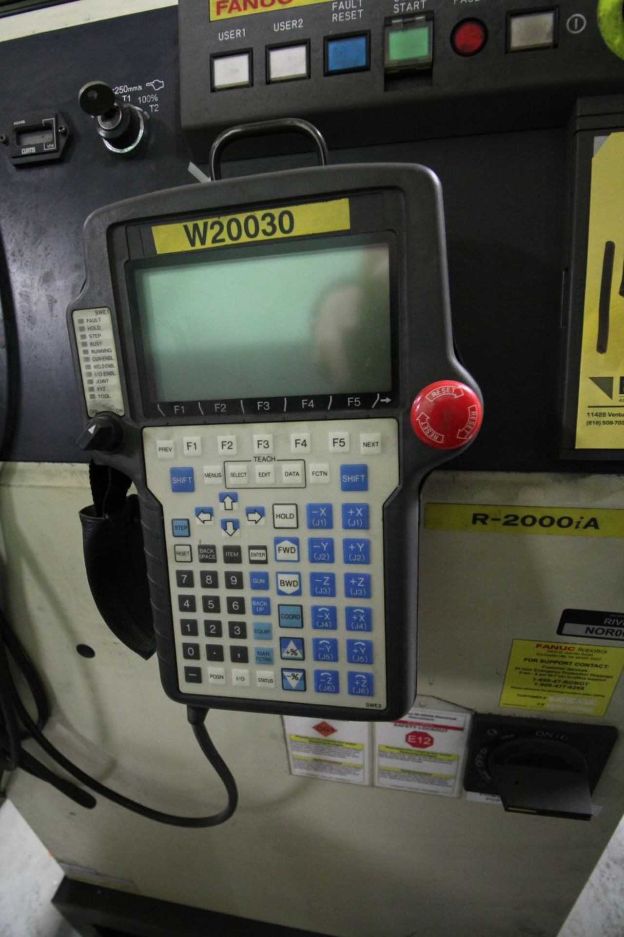 FANUC ROBOT R-2000iA/165R WTIH R-J3iB CONTROLS, TEACH & CABLES, YEAR 2003, SN 57329 - Image 10 of 12