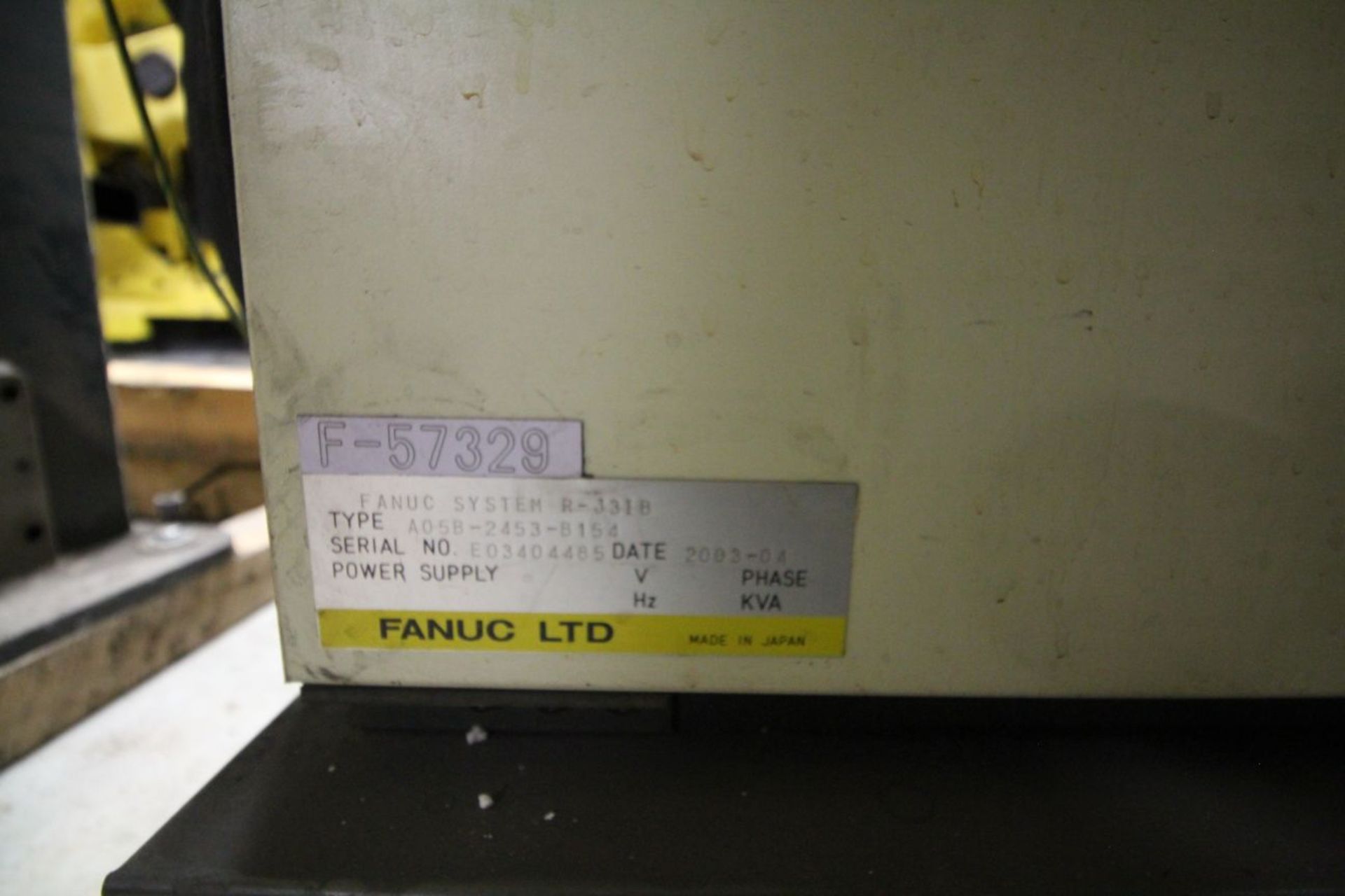 FANUC ROBOT R-2000iA/165R WTIH R-J3iB CONTROLS, TEACH & CABLES, YEAR 2003, SN 57329 - Image 11 of 12