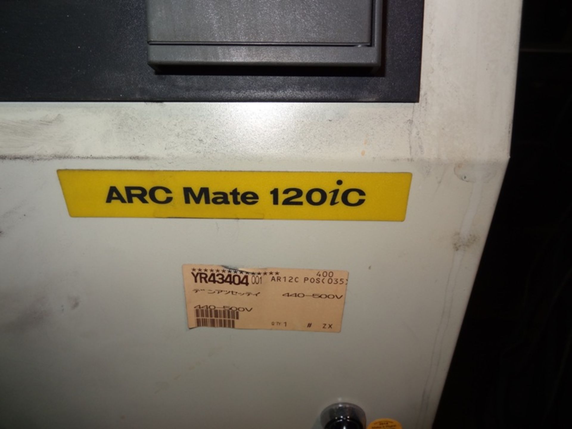 FANUC ROBOT ARCMATE 120iC/10L WITH R-30iA CONTROL, TEACH & CABLES, YEAR 2011, SN 112262 - Image 14 of 19