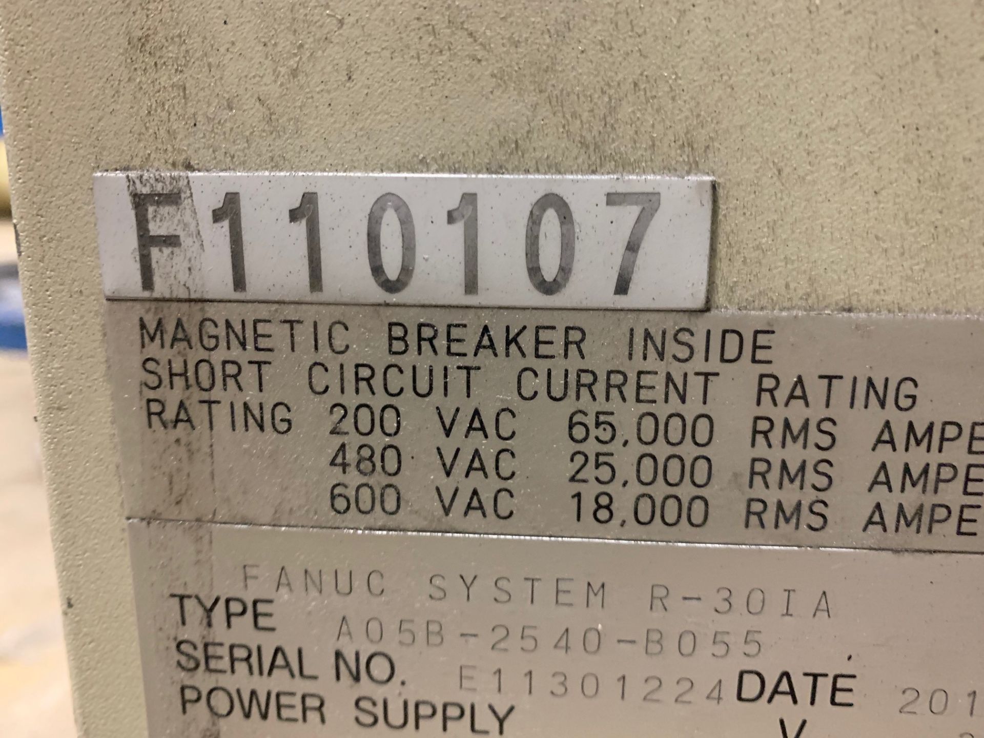 FANUC ROBOT M-900iA/600 WITH R-30iA CONTROL, YEAR 2011, SN 110107 - Image 6 of 6