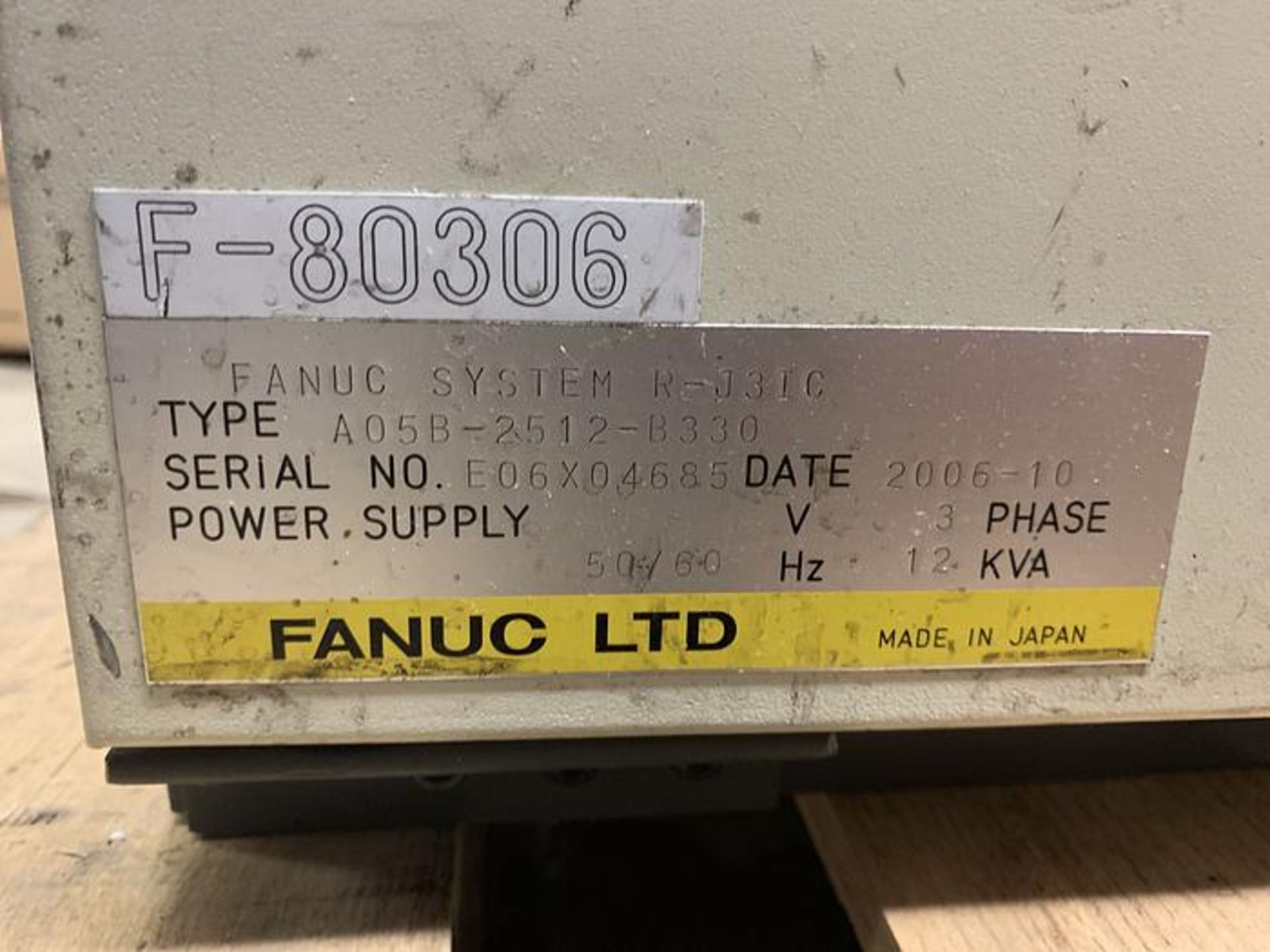 FANUC M16iB/10L WITH RJ3iC (R30iA) CONTROLLER, TEACH & CABLES, YEAR 2006, SN 80306, - Image 16 of 17