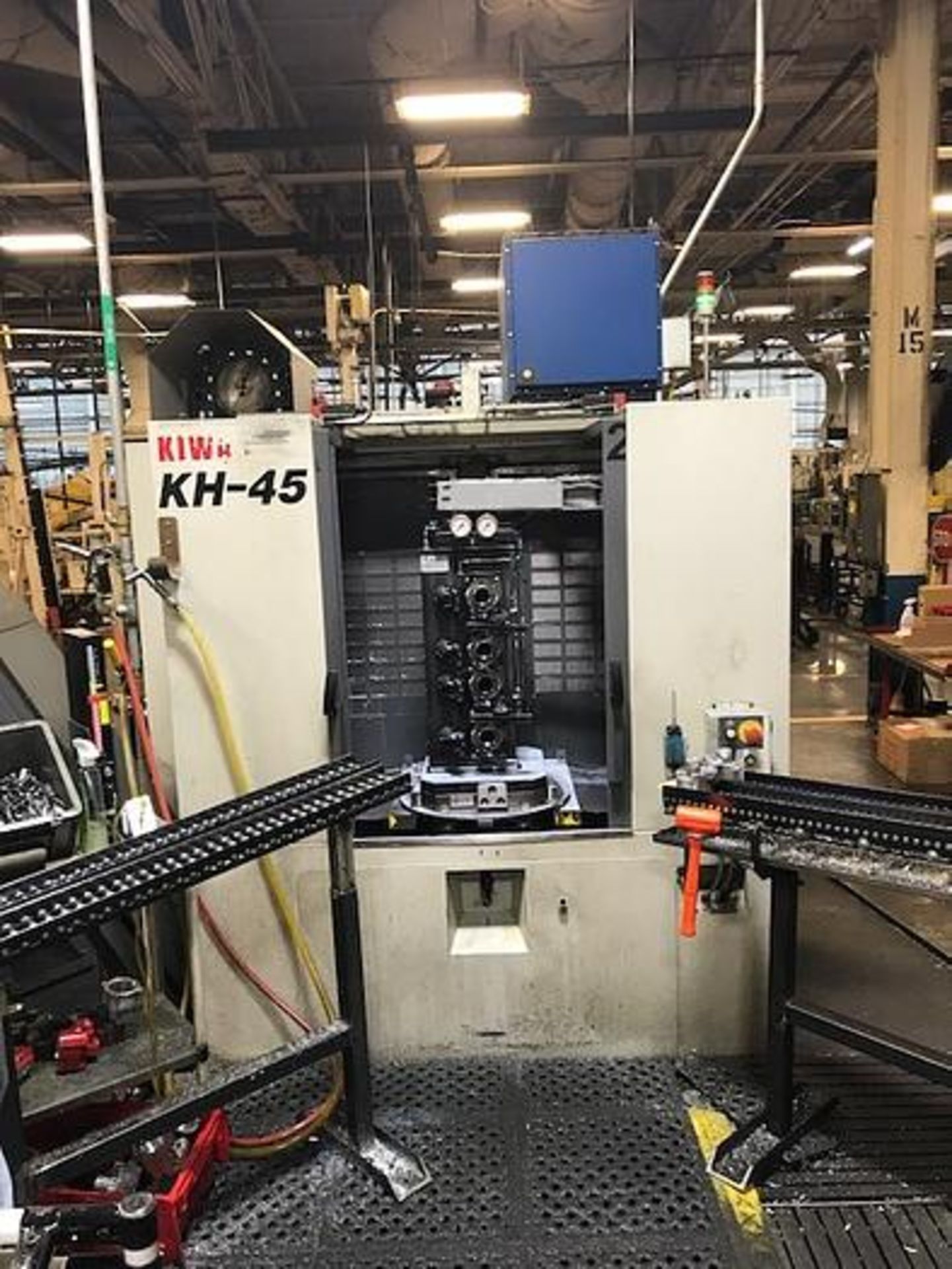 KIWA KH45 4 AXIS 400MM HORIZONTAL MACHINING CENTER, YEAR 2008, INSTALLED IN 2010, SN JB4713, - Image 2 of 21