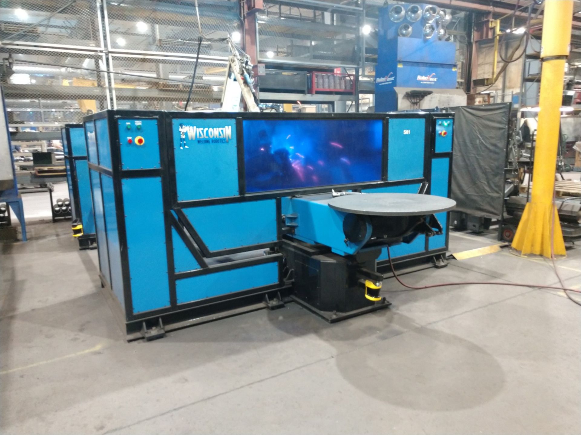 OTC WELDING CELL A/B TILT & ROTATE TABLES & TWO HEADSTOCK/TAILSTOCK WORK STATIONS INSTALLED 2016 - Image 2 of 16