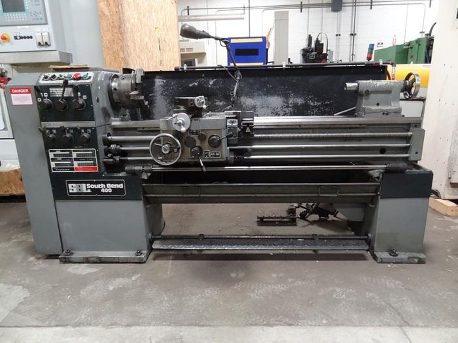 SOUTH BEND 16" X 60" MODEL 400 ENGINE LATHE, SN 120010, LOCATION MI