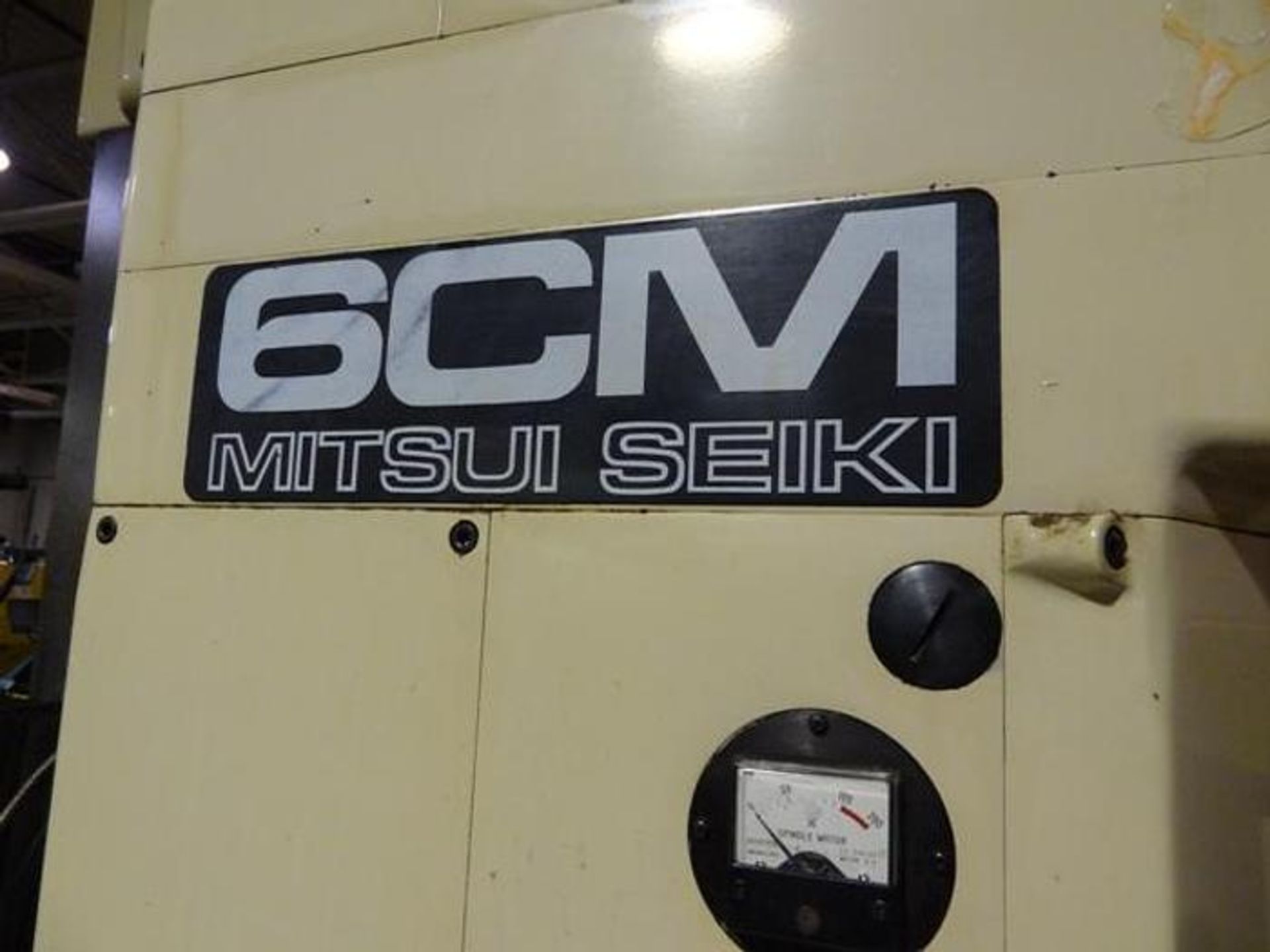 MITSUI SEIKI MODEL 6CM BRIDGE TYPE VERTICAL CNC JIG BORER, SN 123, LOCATION MI - Image 4 of 16