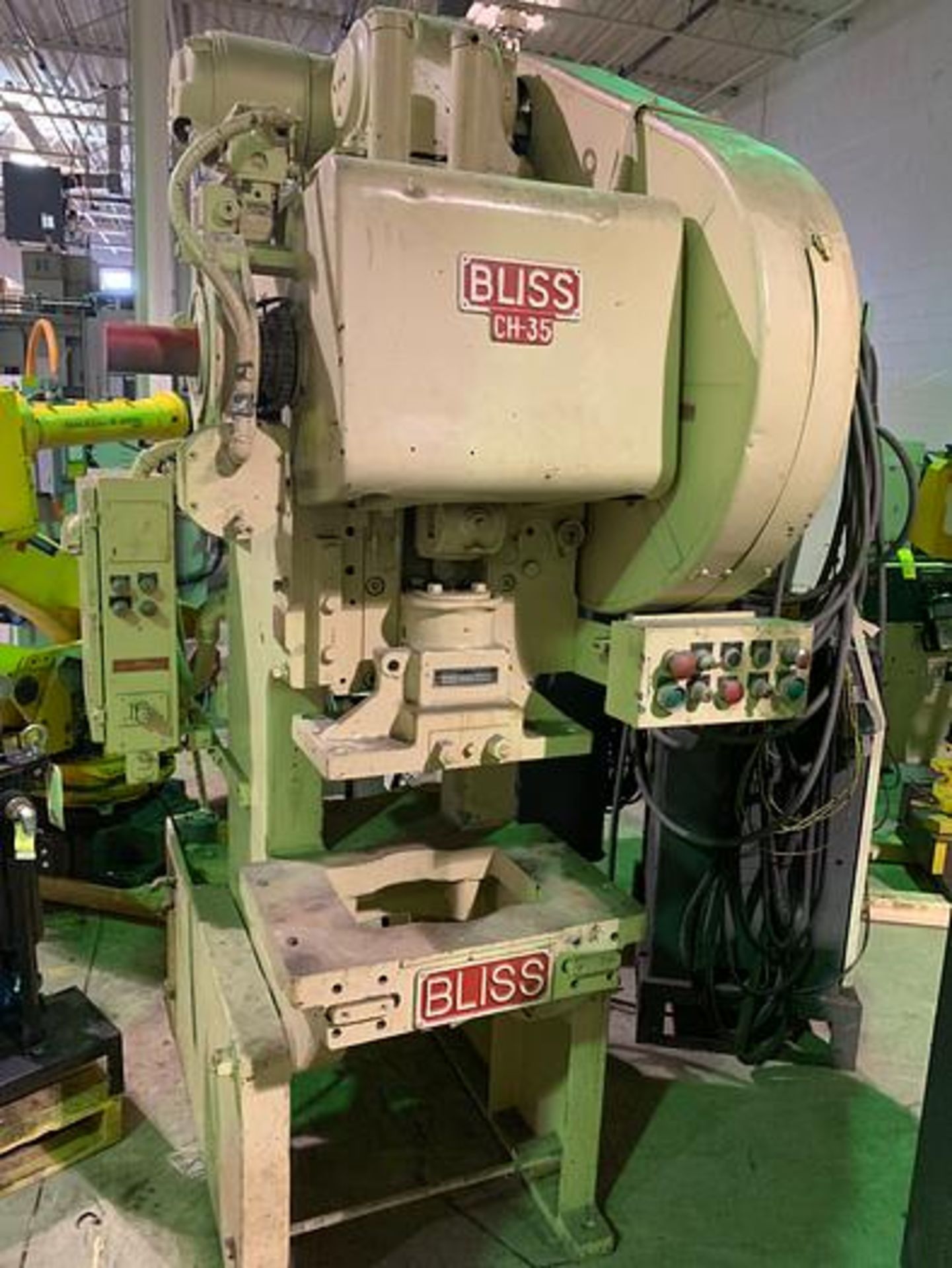 35 TON BLISS MODEL CH-35 OBI PRESS, SN H54460, LOCATION MI - Image 3 of 17