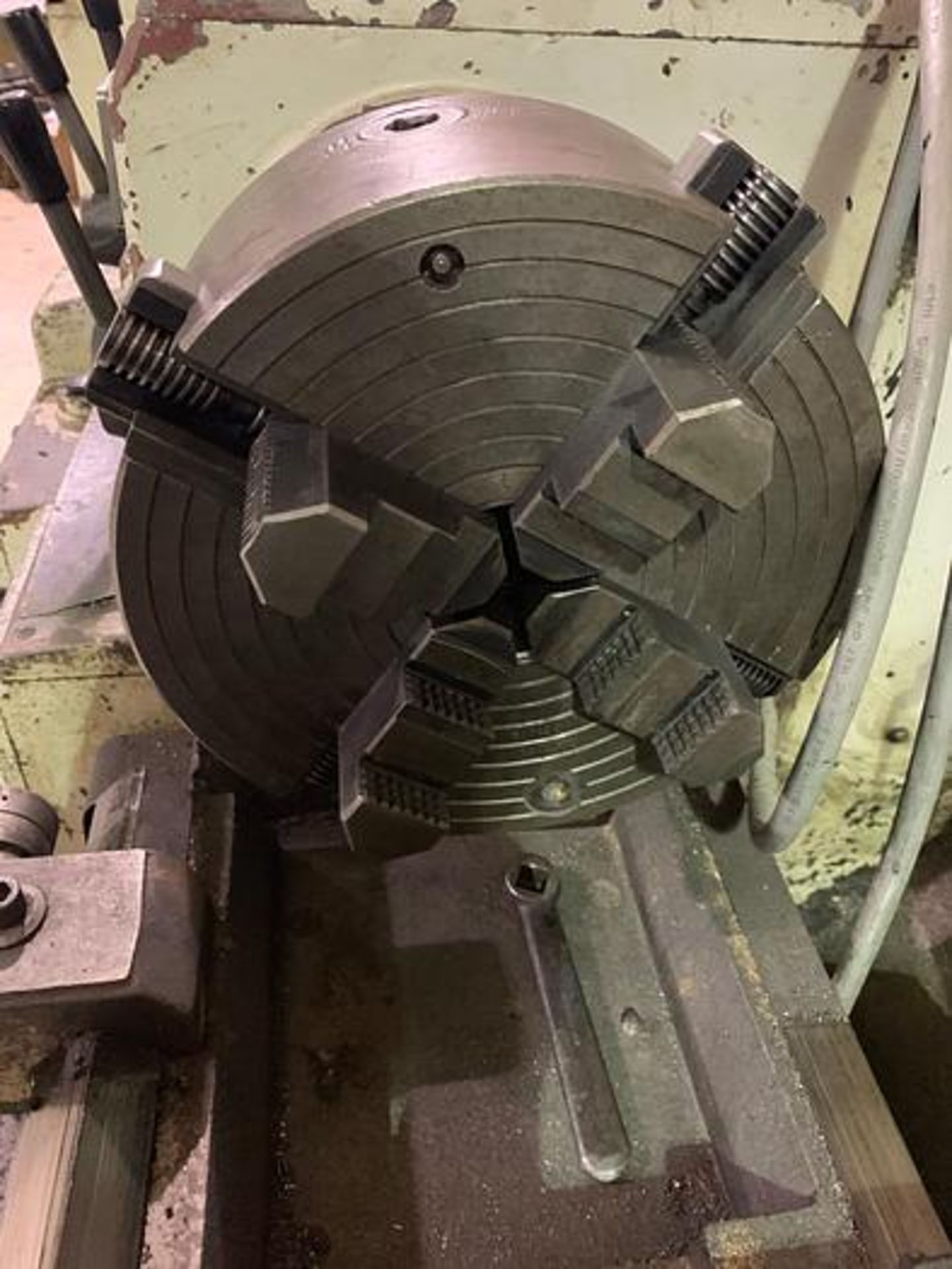 YAM MODEL 2000G 17" X 80" ENGINE LATHE, SN B8-7530, LOCATION MI - Image 6 of 16