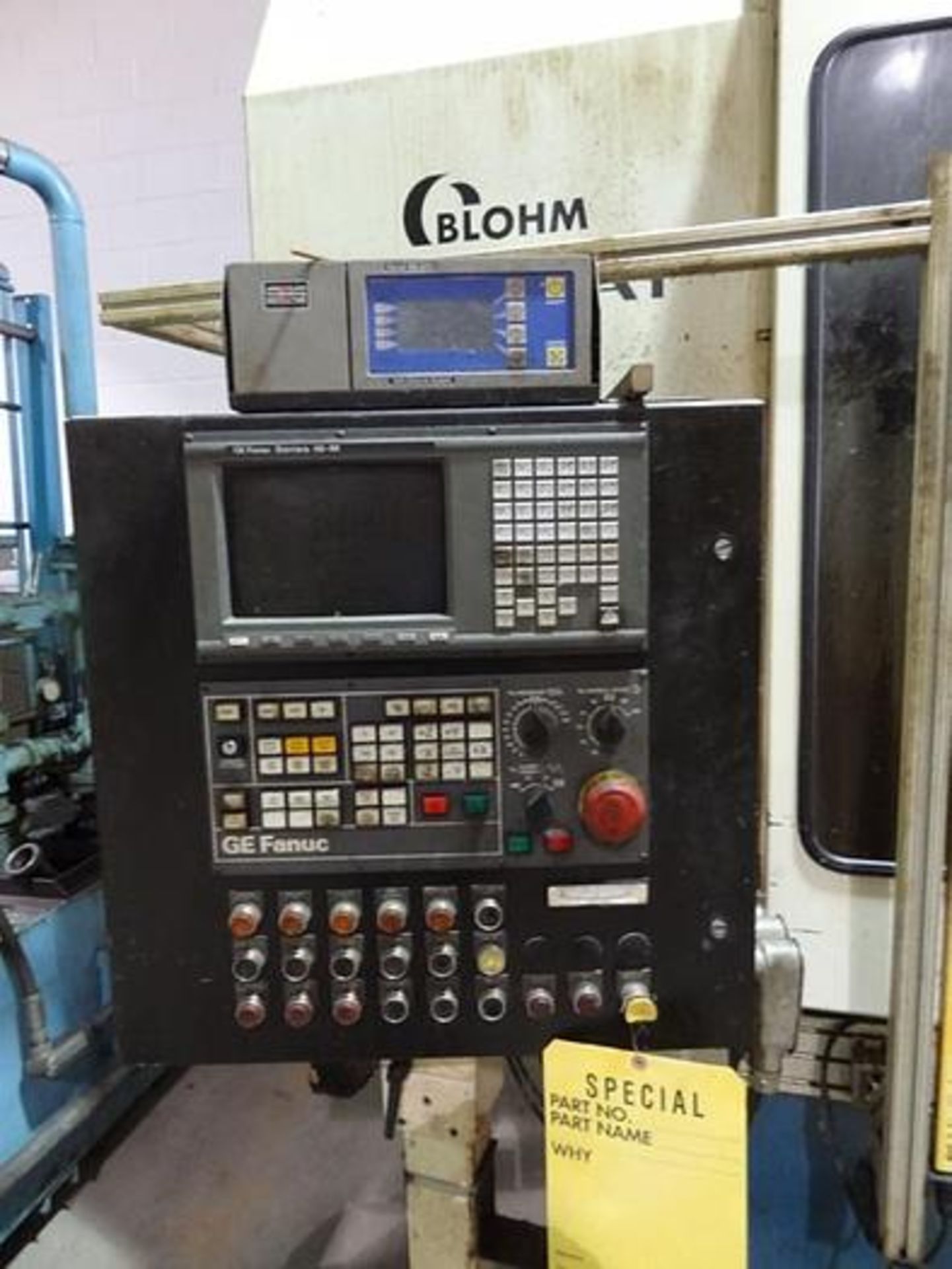 BLOHM PLANOMAT MODEL 408 CNC HIGH PRECISION CREEP FEED GRINDER, SN 14474, YEAR 1998, LOCATION MI - Image 6 of 14