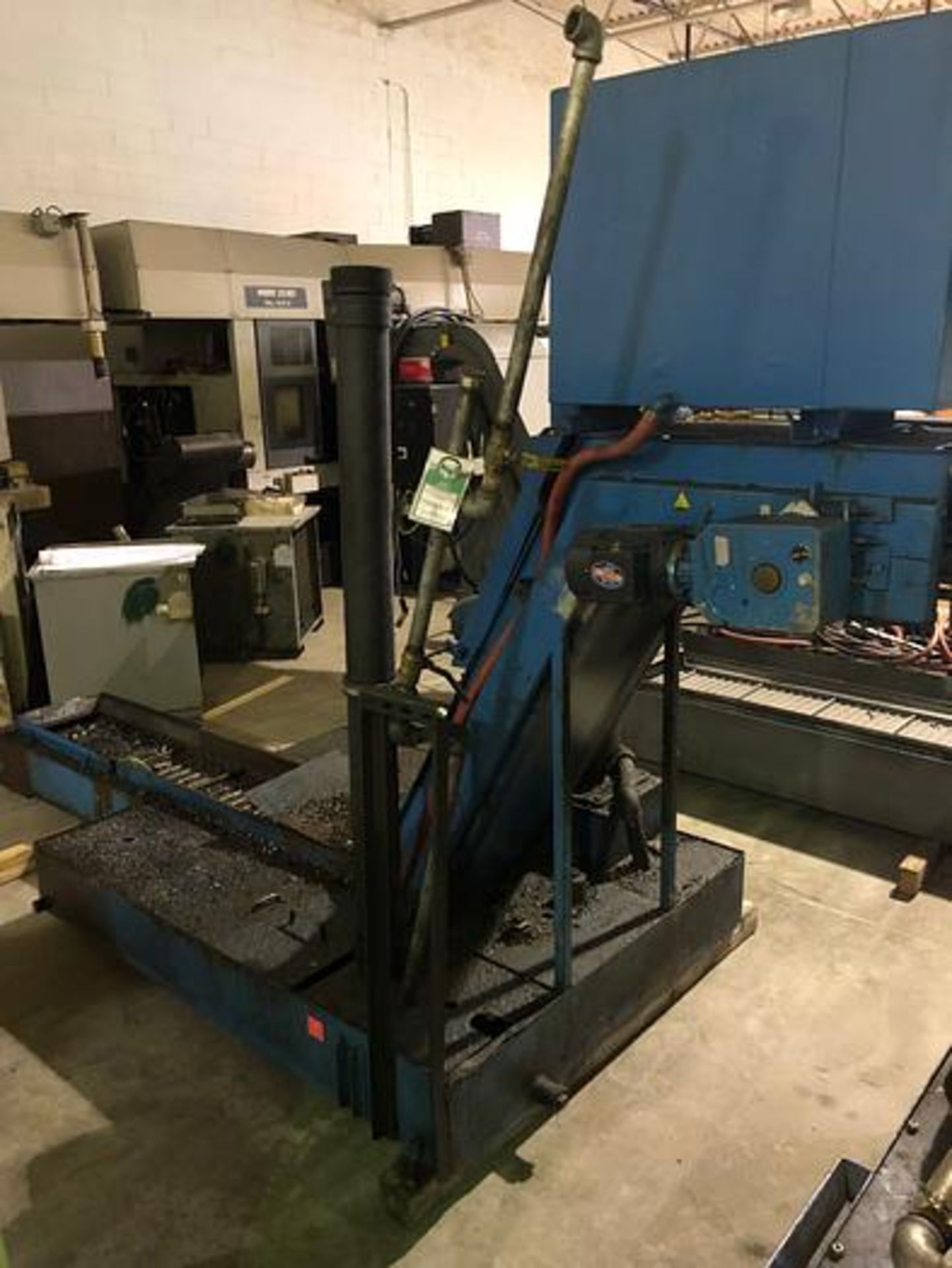 APEX 10 TON 30" STROKE VERTICAL HYDRAULIC TABLE UP BROACHING MACHINE, YEAR 1998, LOCATION MI - Image 7 of 7